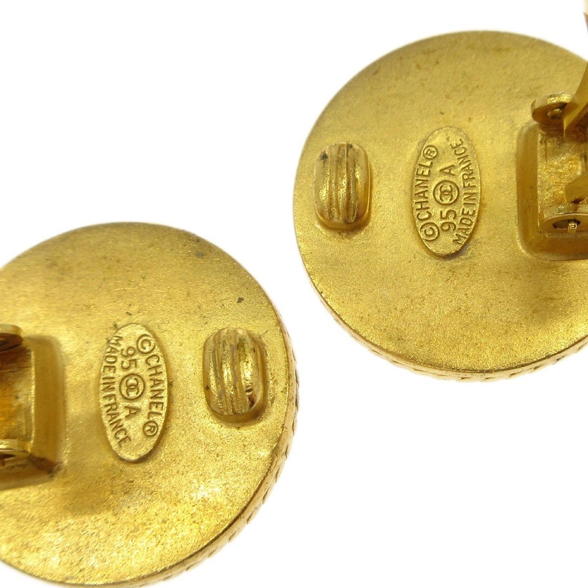 Chanel Chanel CC Round Earrings Metal Size ONE SIZE - 4 Thumbnail
