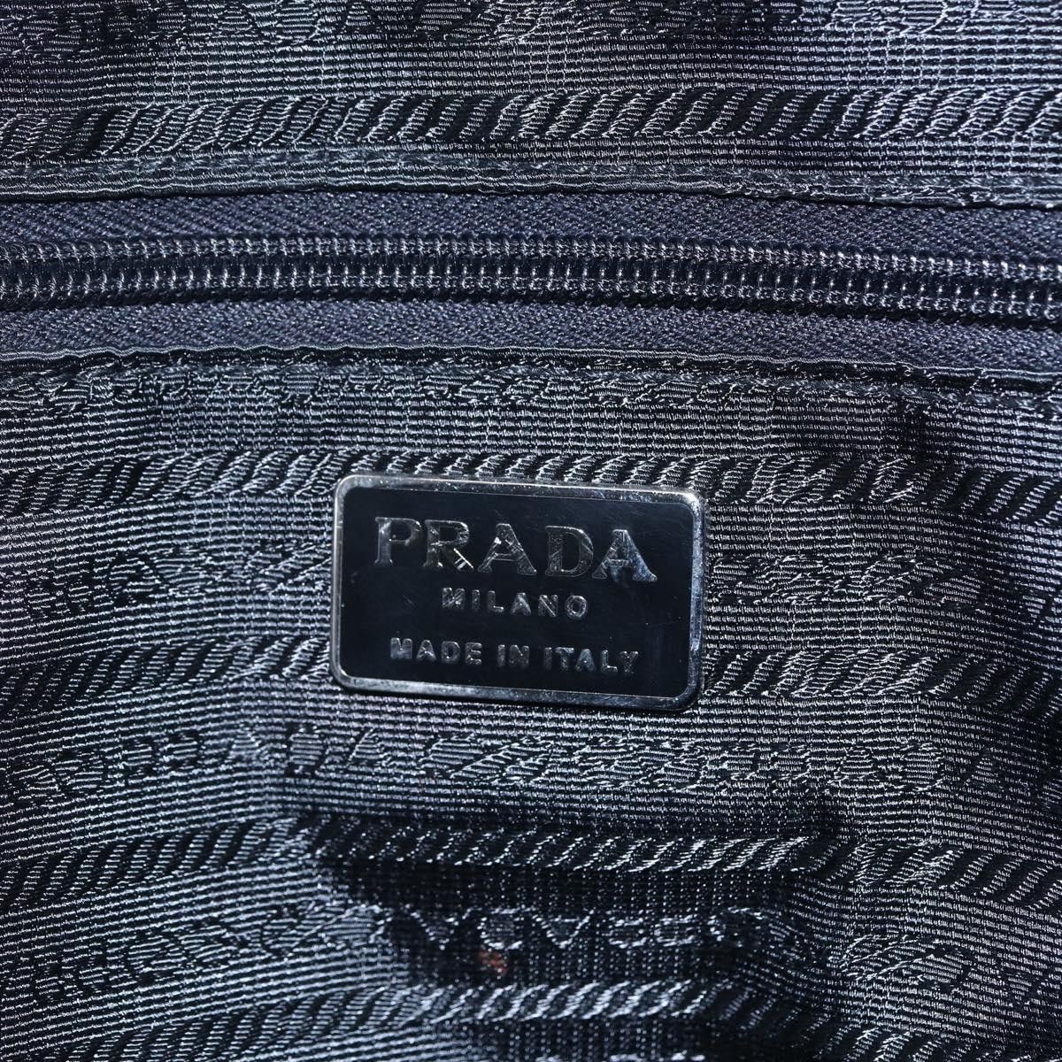 Prada Prada Vintage Shoulder Bag Nylon and Leather Size ONE SIZE - 20 Thumbnail