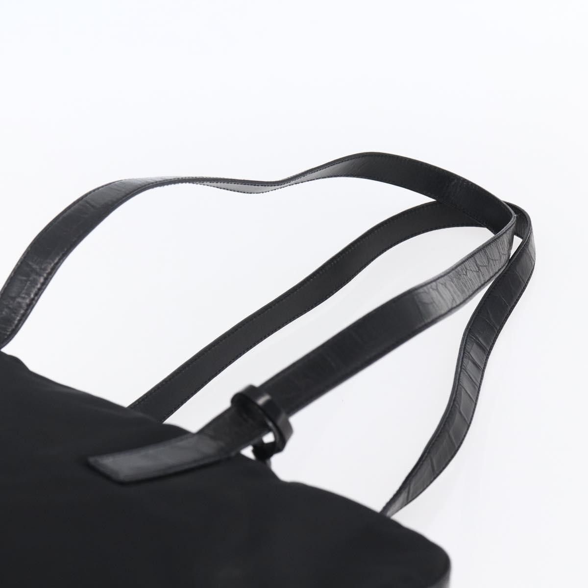 Prada Prada Vintage Shoulder Bag Nylon and Leather Size ONE SIZE - 14 Thumbnail