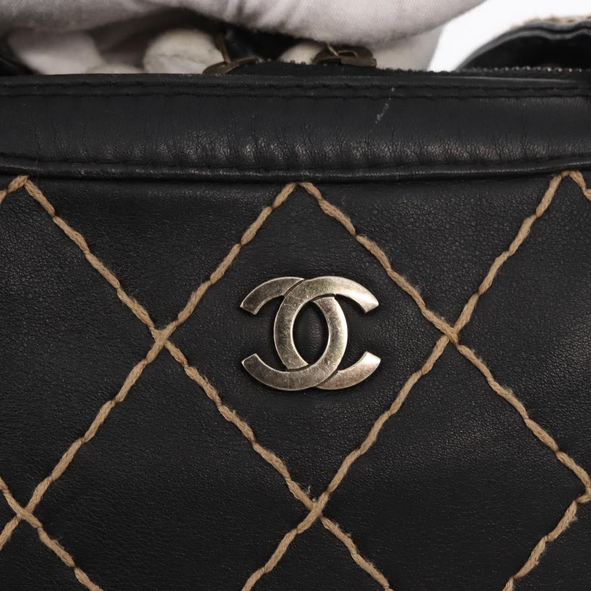 Chanel Chanel Surpique Zip Around Satchel Quilted Leather Size ONE SIZE - 14 Thumbnail