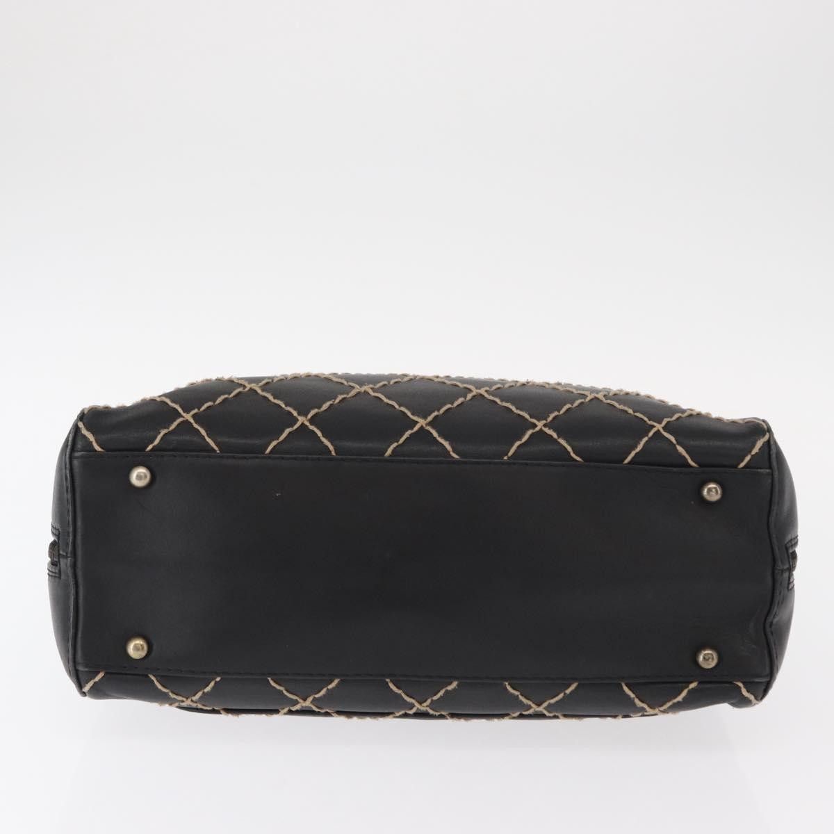 Chanel Chanel Surpique Zip Around Satchel Quilted Leather Size ONE SIZE - 16 Thumbnail