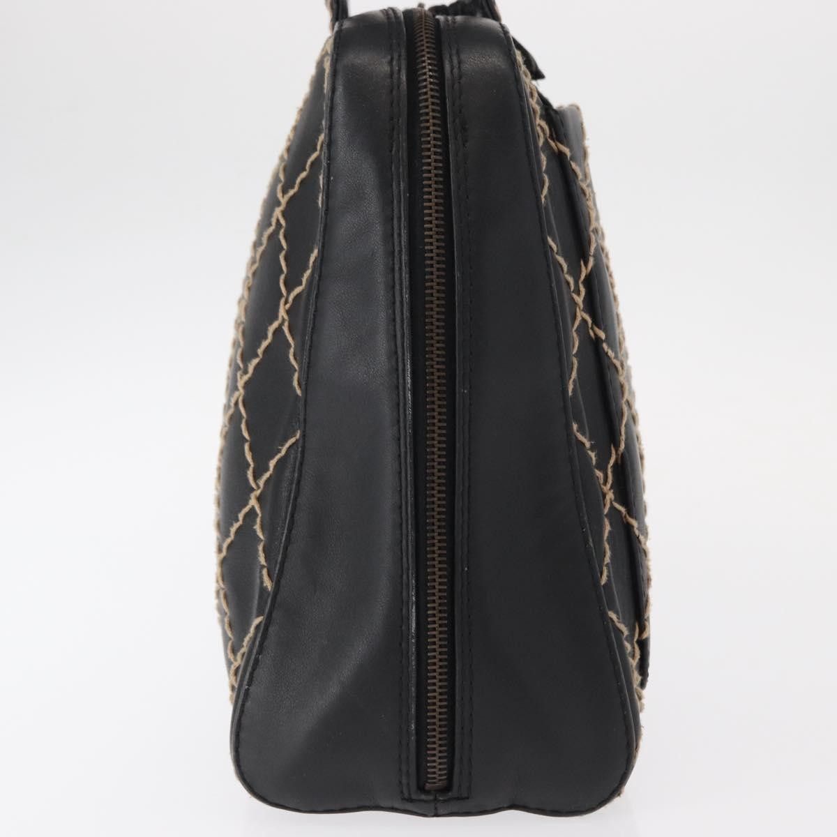 Chanel Chanel Surpique Zip Around Satchel Quilted Leather Size ONE SIZE - 3 Thumbnail