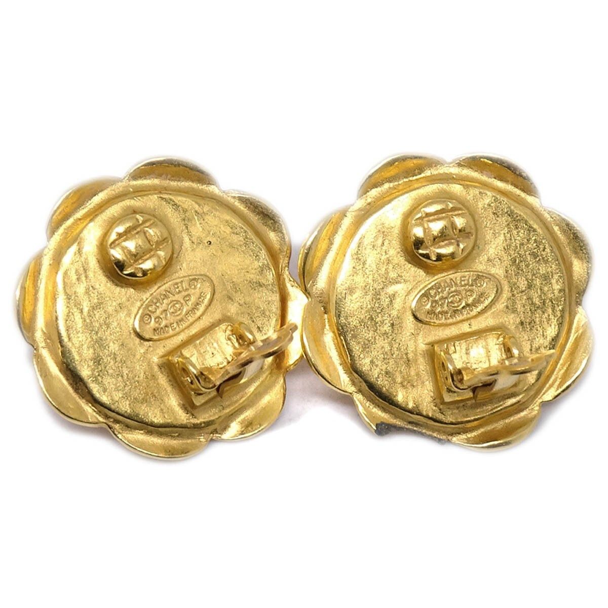 Chanel Chanel CC Round Earrings Metal Size ONE SIZE - 2 Thumbnail
