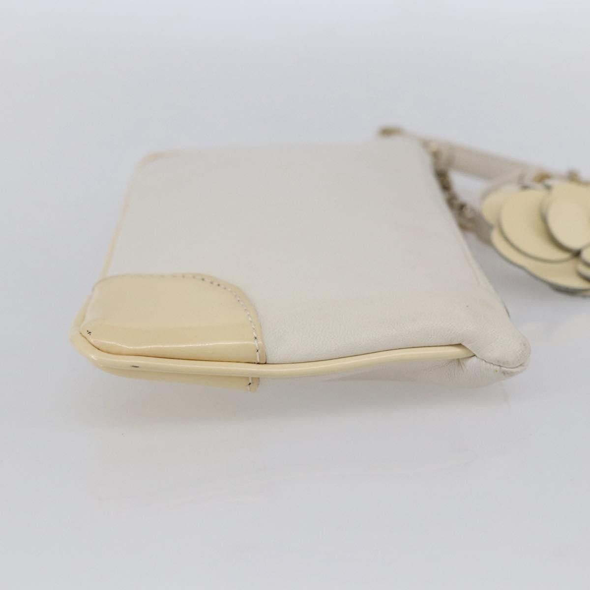Chanel Chanel Camellia Clutch Bag Leather Size ONE SIZE - 3 Thumbnail
