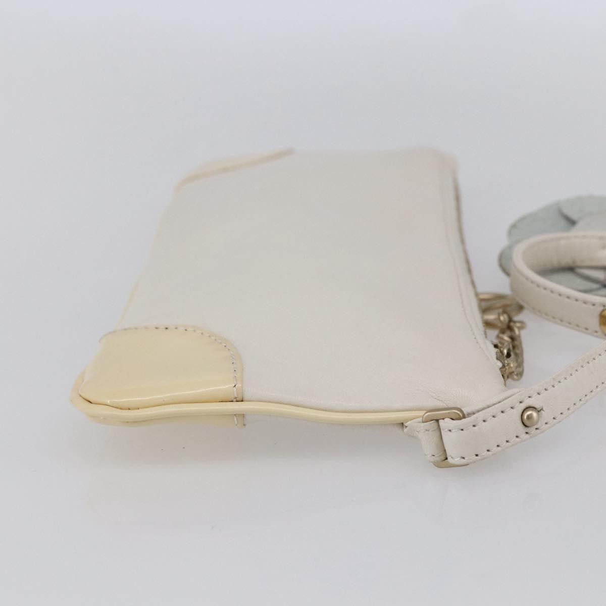 Chanel Chanel Camellia Clutch Bag Leather Size ONE SIZE - 4 Thumbnail