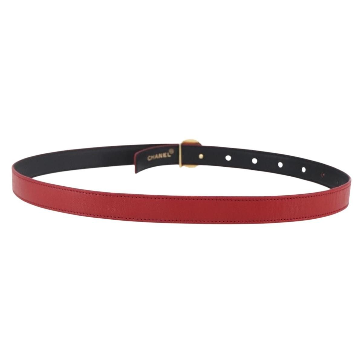 Chanel Chanel CC Round Button Belt Leather Size ONE SIZE - 2 Thumbnail