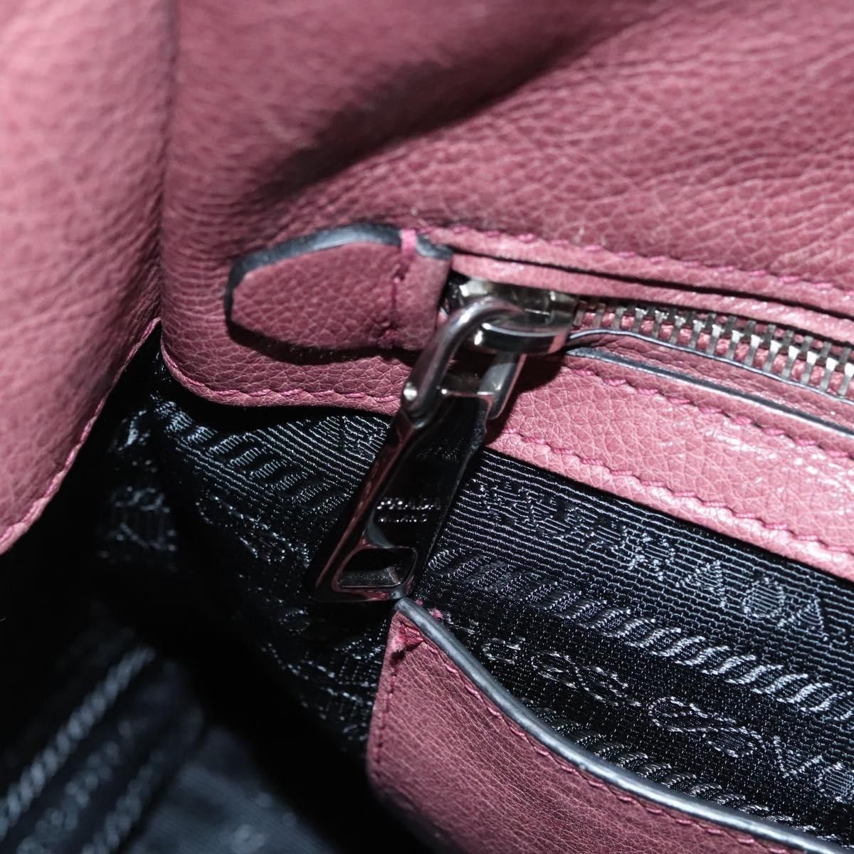 Prada Prada Twin Pocket Convertible Tote Cervo Leather Size ONE SIZE - 19 Thumbnail