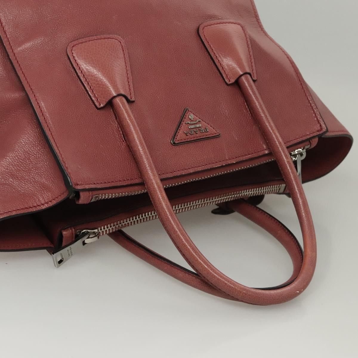 Prada Prada Twin Pocket Convertible Tote Cervo Leather Size ONE SIZE - 8 Thumbnail