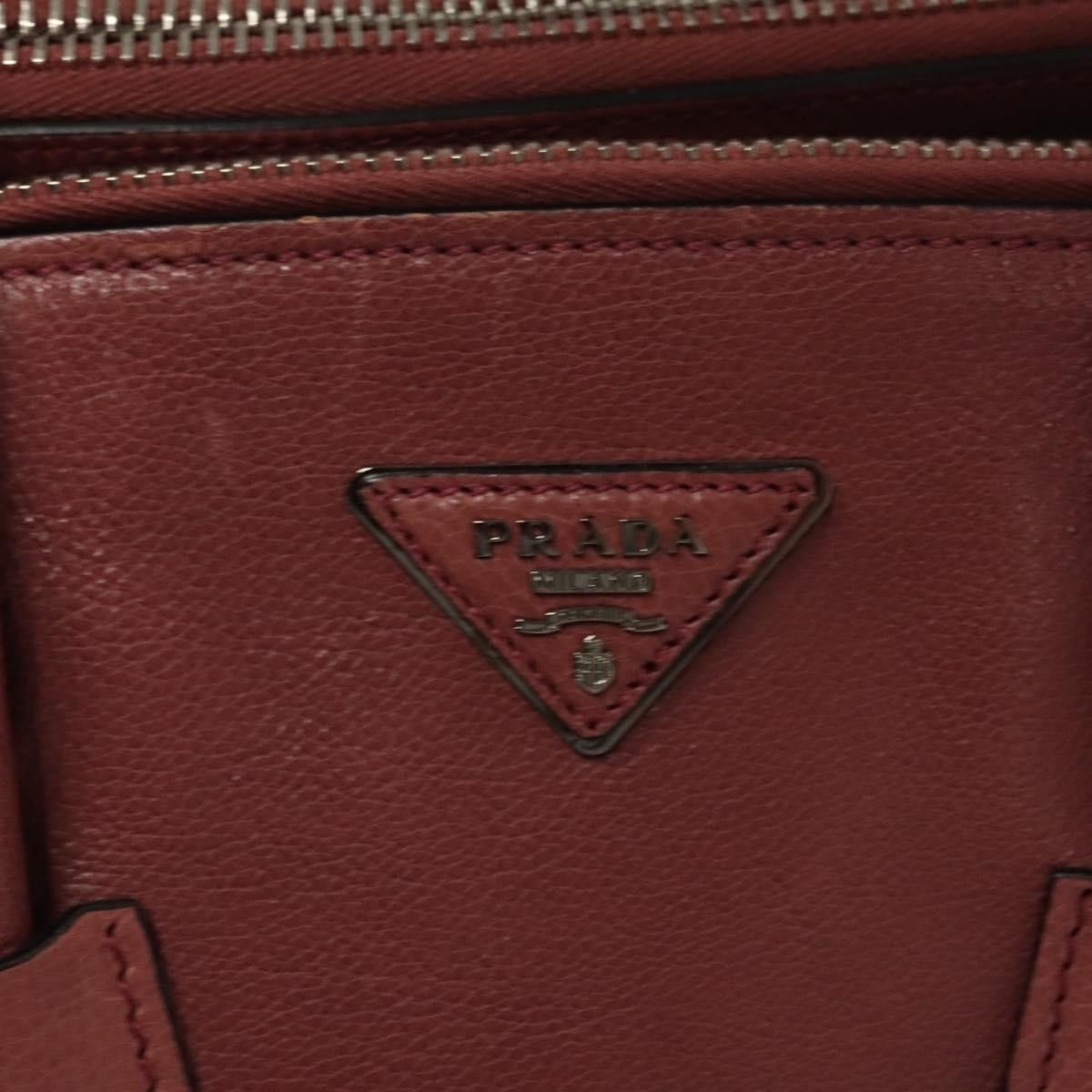 Prada Prada Twin Pocket Convertible Tote Cervo Leather Size ONE SIZE - 16 Thumbnail