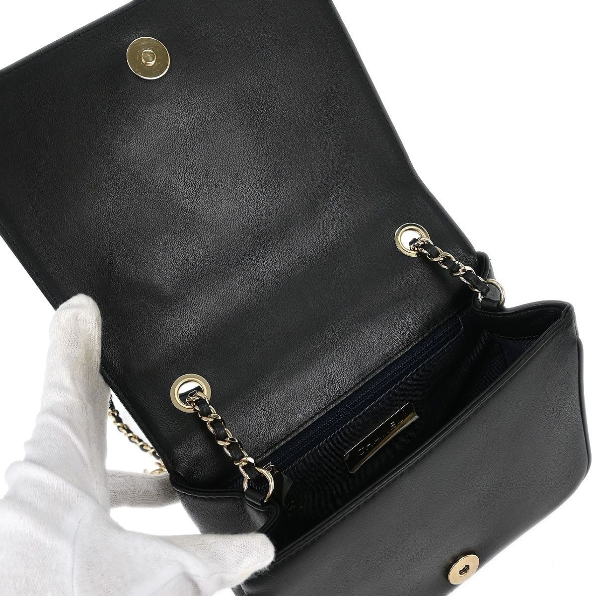 Chanel Chanel CC Mania Flap Bag Lambskin Size ONE SIZE - 3 Thumbnail