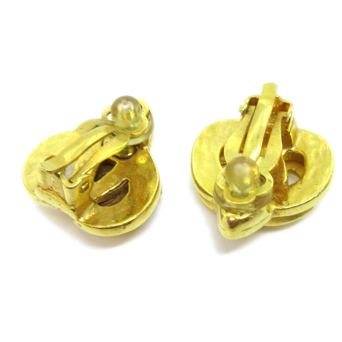 Chanel Chanel CC logo heart Gold-plated Size ONE SIZE - 2 Thumbnail