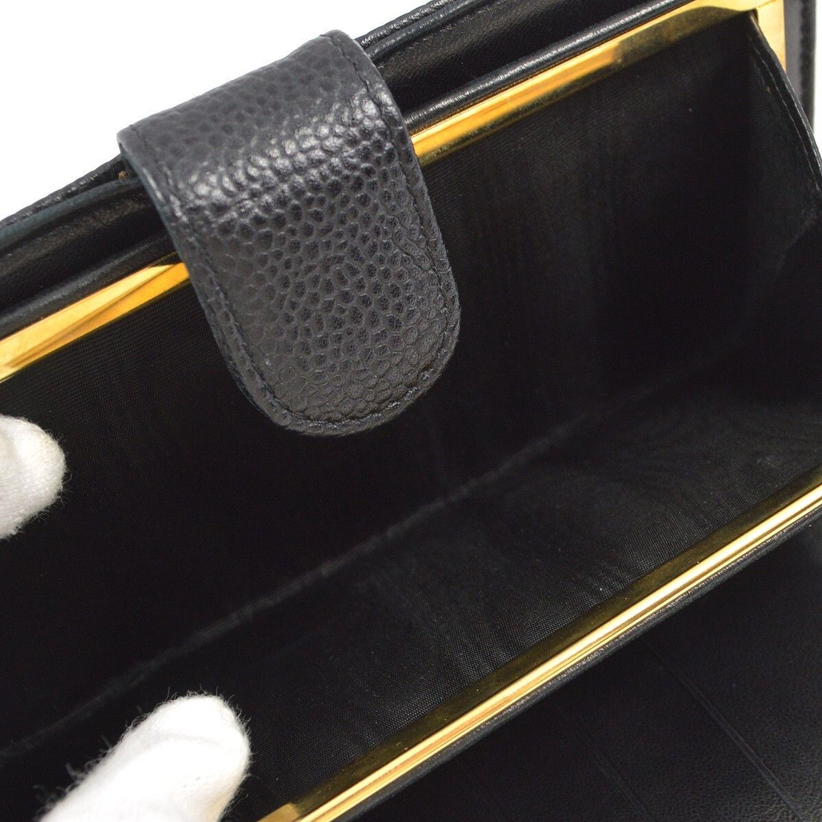Chanel Timeless CC French Wallet Caviar