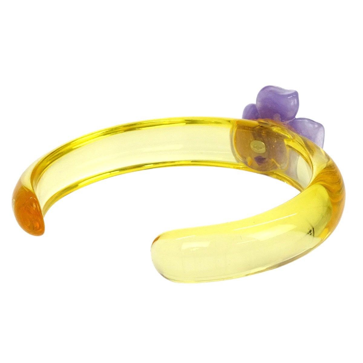 Chanel Chanel CC Camellia Cuff Bracelet Resin Size ONE SIZE - 2 Thumbnail