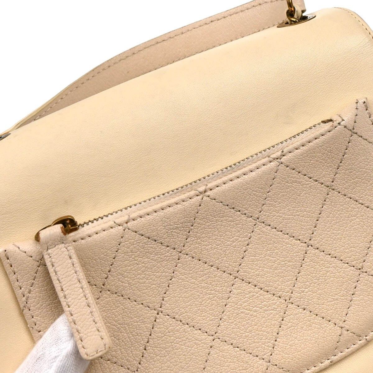 Chanel Chanel Coco Curve Flap Messenger Calfskin and Quilted Goatskin Size ONE SIZE - 9 Thumbnail