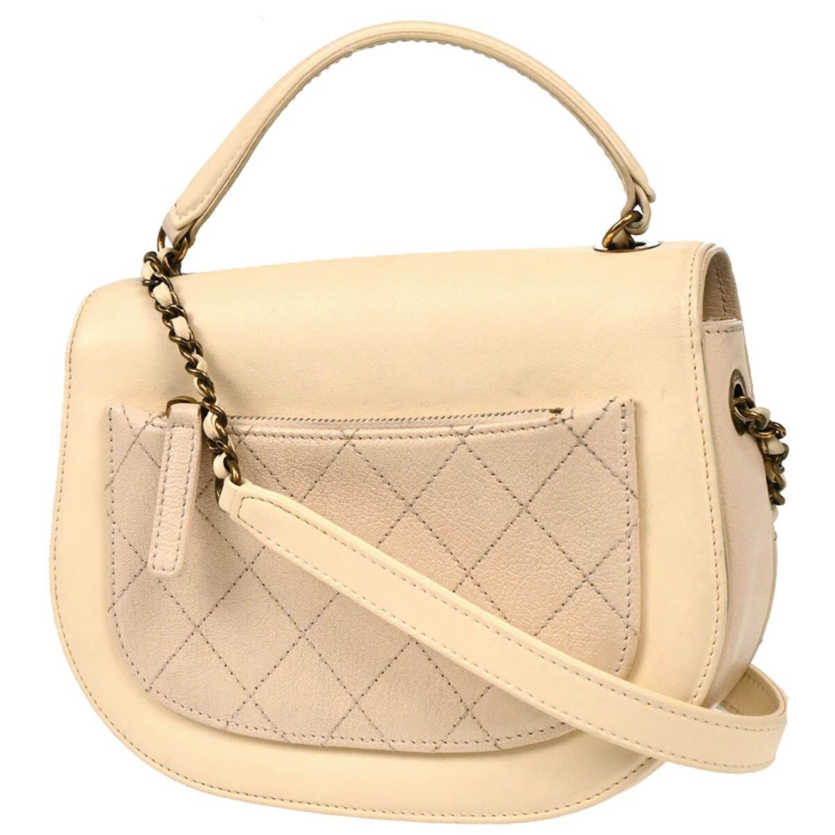 Chanel Chanel Coco Curve Flap Messenger Calfskin and Quilted Goatskin Size ONE SIZE - 2 Thumbnail