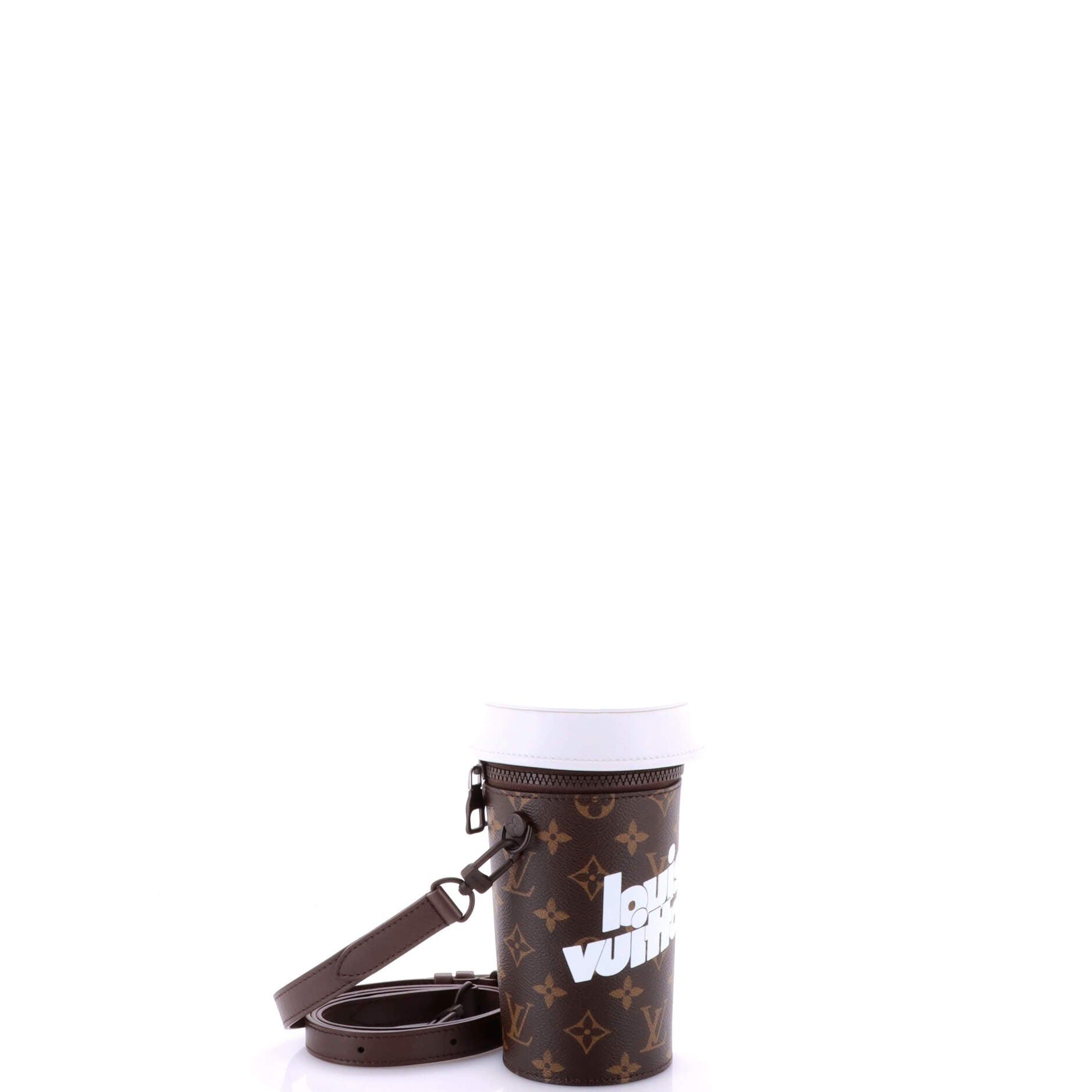 Louis Vuitton Signature Vintage Everyday Coffee Cup Convertible Pouch Size ONE SIZE - 3 Thumbnail