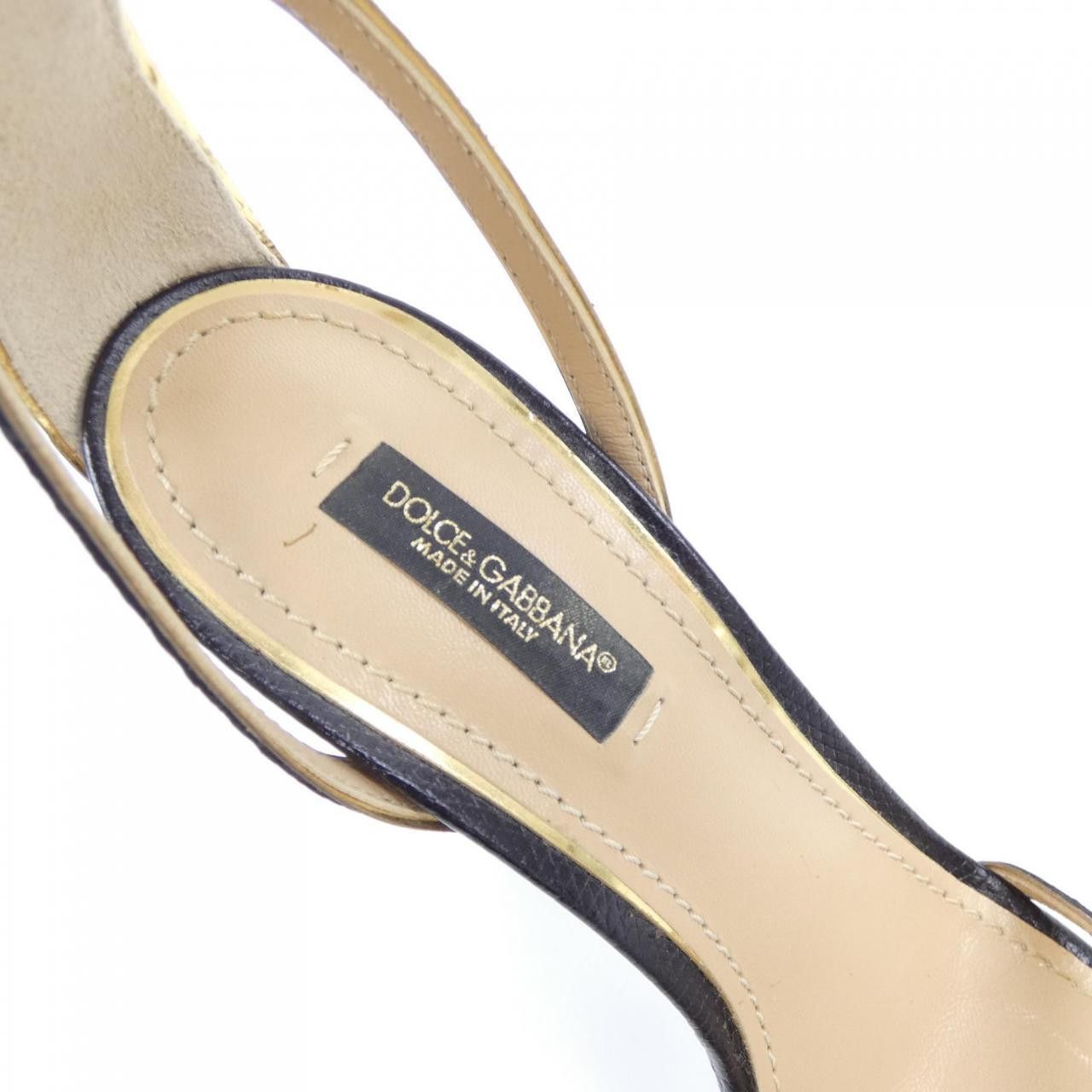 Dolce & Gabbana Dolce & Gabbana Dolce&Gabbana Sandals Leather Shoes DUTY FREE for USA Size ONE SIZE - 6 Thumbnail