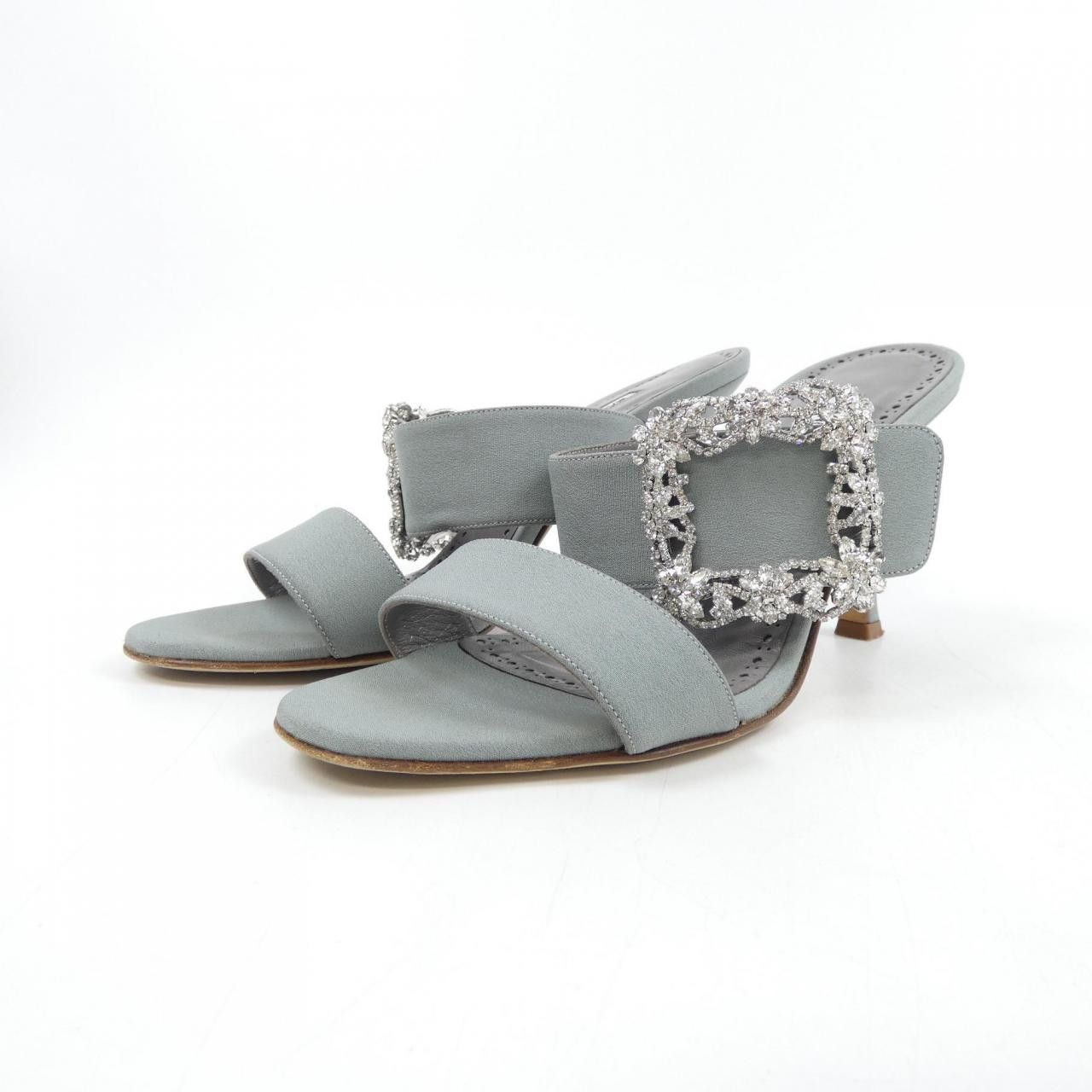Manolo Blahnik Manolo Blahnik Manolo Blahnik Sandals Leather Shoes DUTY FREE for USA Size ONE SIZE - 3 Thumbnail