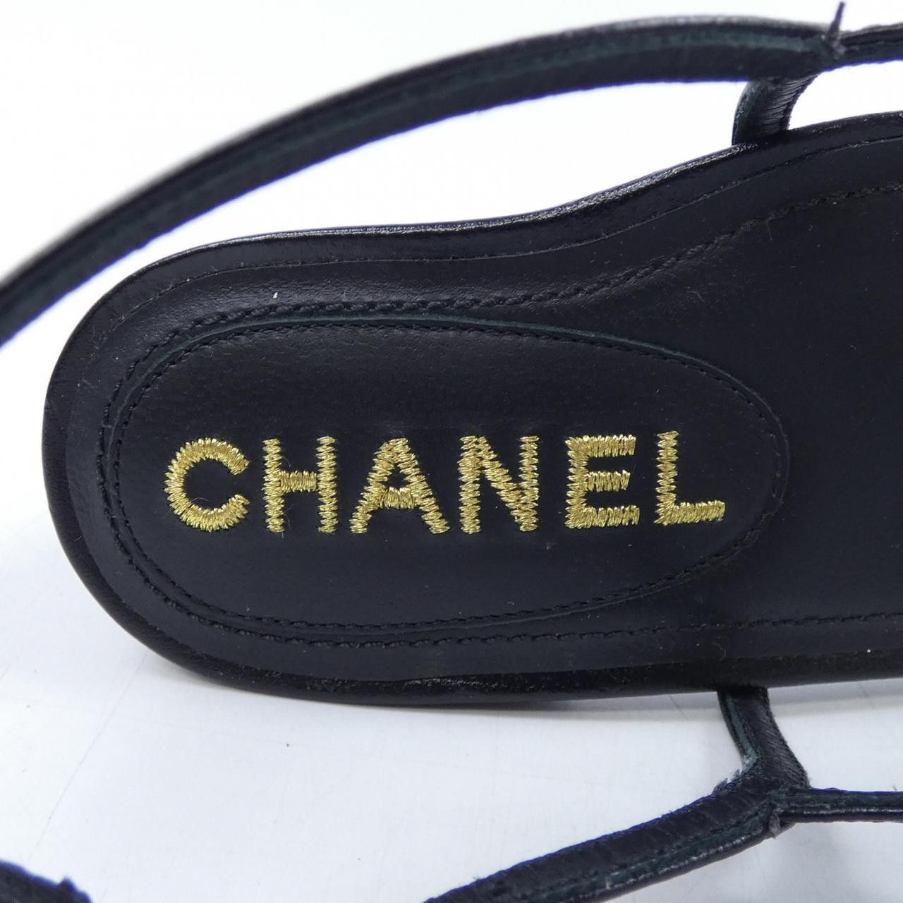 Chanel Chanel Chanel G36876X56078 Lambskin Sandals Leather Shoes G36876X56078 DUTY FREE for USA Size ONE SIZE - 6 Thumbnail