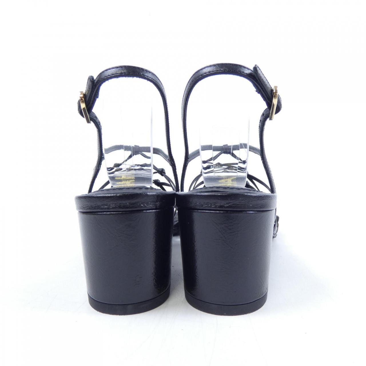 Chanel Chanel Chanel G36876X56078 Lambskin Sandals Leather Shoes G36876X56078 DUTY FREE for USA Size ONE SIZE - 5 Thumbnail