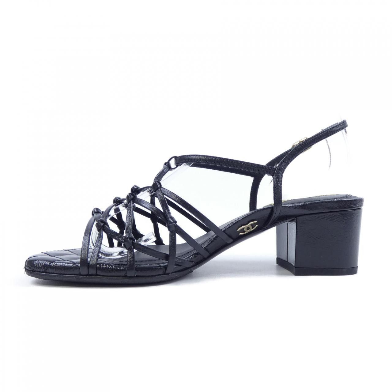 Chanel Chanel Chanel G36876X56078 Lambskin Sandals Leather Shoes G36876X56078 DUTY FREE for USA Size ONE SIZE - 2 Thumbnail