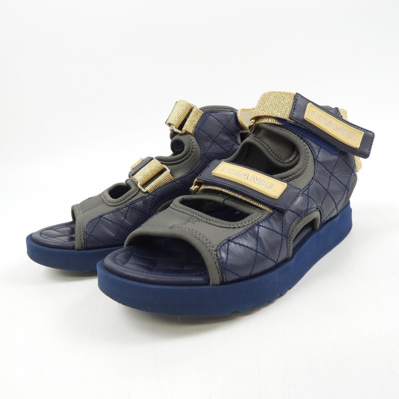 Chanel Chanel Chanel G37231Y55209 Sandals Leather Shoes G37231Y55209 DUTY FREE for USA Size ONE SIZE - 3 Thumbnail