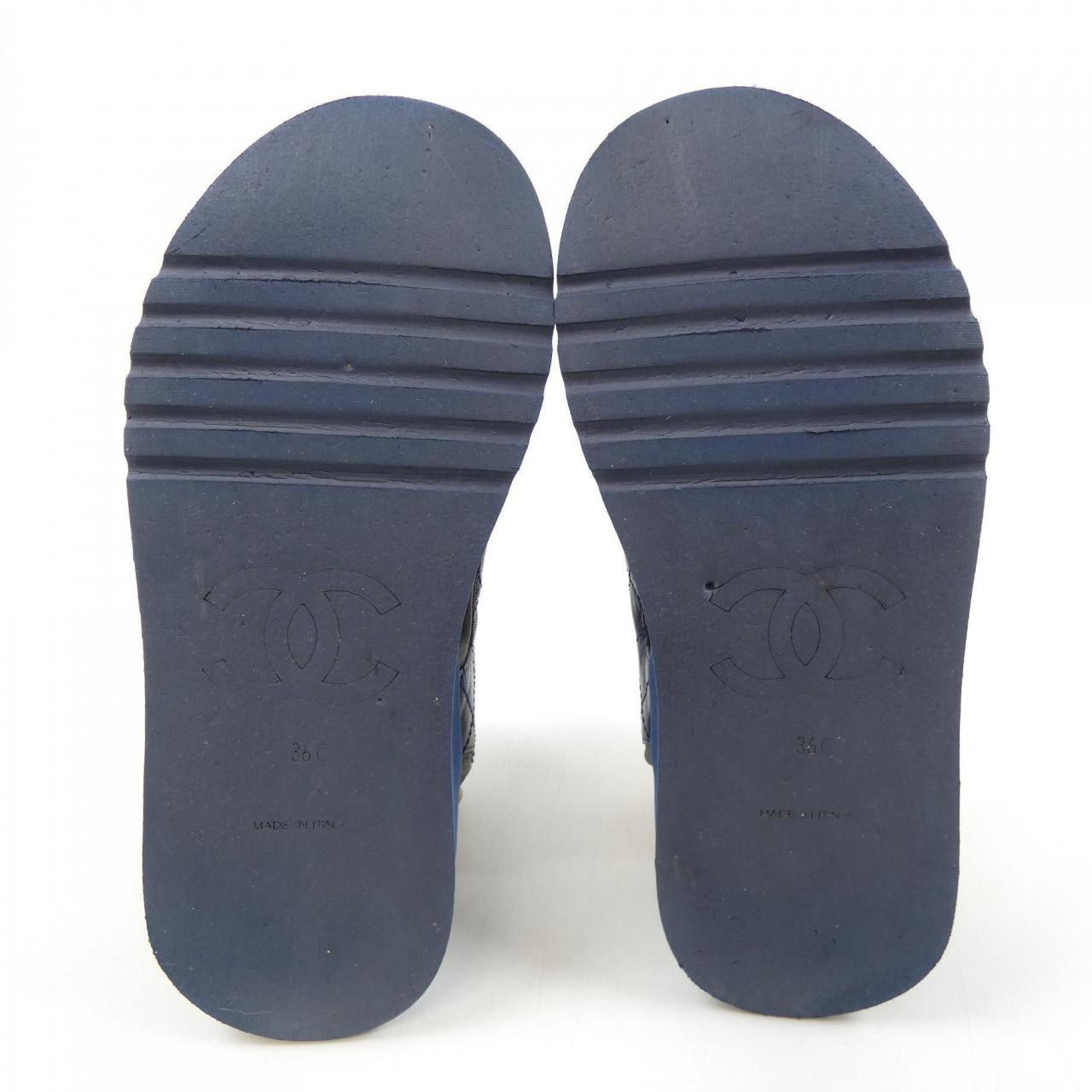 Chanel Chanel Chanel G37231Y55209 Sandals Leather Shoes G37231Y55209 DUTY FREE for USA Size ONE SIZE - 4 Thumbnail