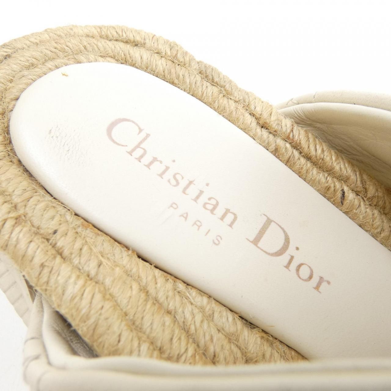 Dior Dior Christian Dior Cannage Quilting Lambskin Sandals Leather Shoes KDQ705CQL DUTY FREE for USA Size ONE SIZE - 6 Thumbnail