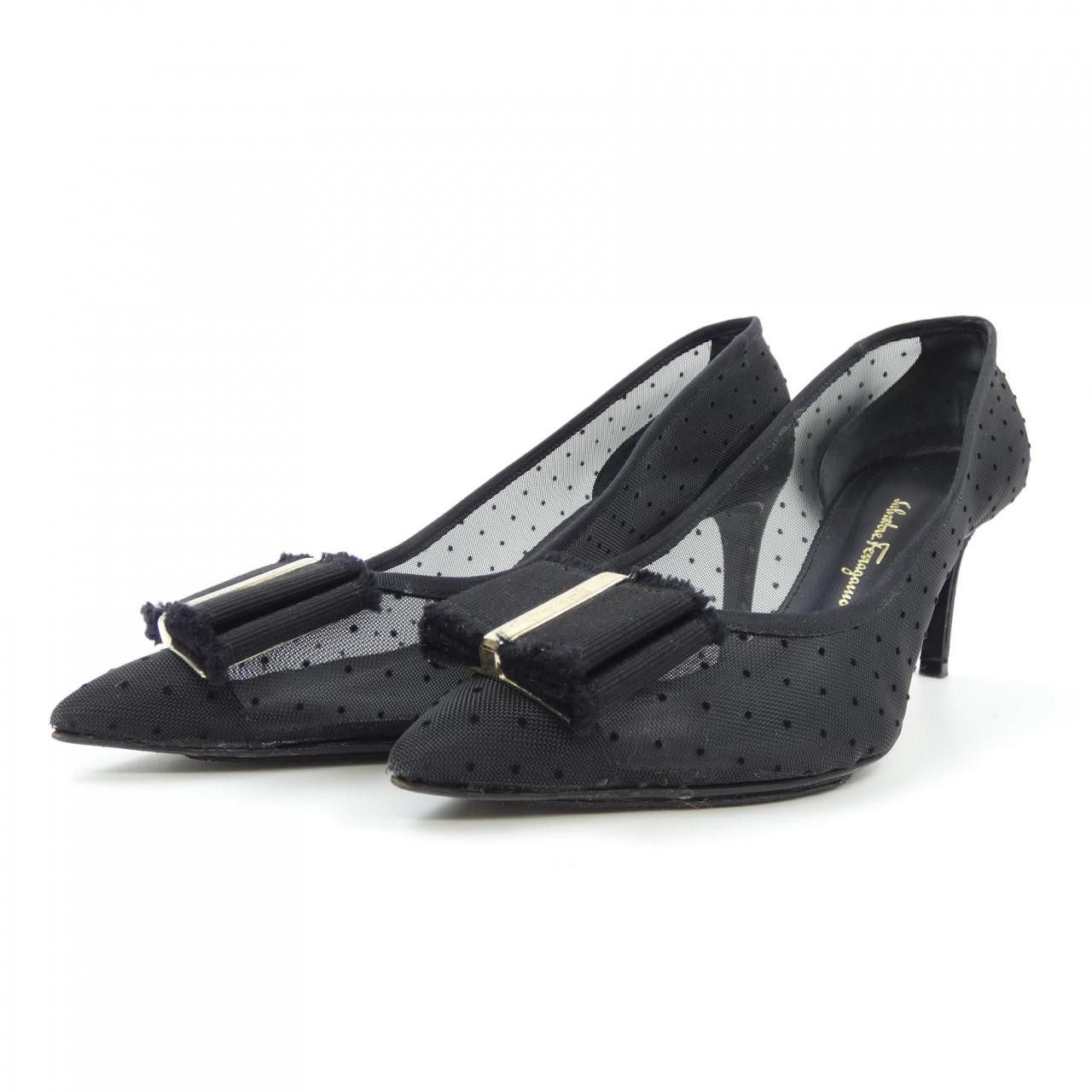 Salvatore Ferragamo Salvatore Ferragamo Salvatore Ferragamo Pumps Leather Shoes DUTY FREE for USA Size ONE SIZE - 3 Thumbnail