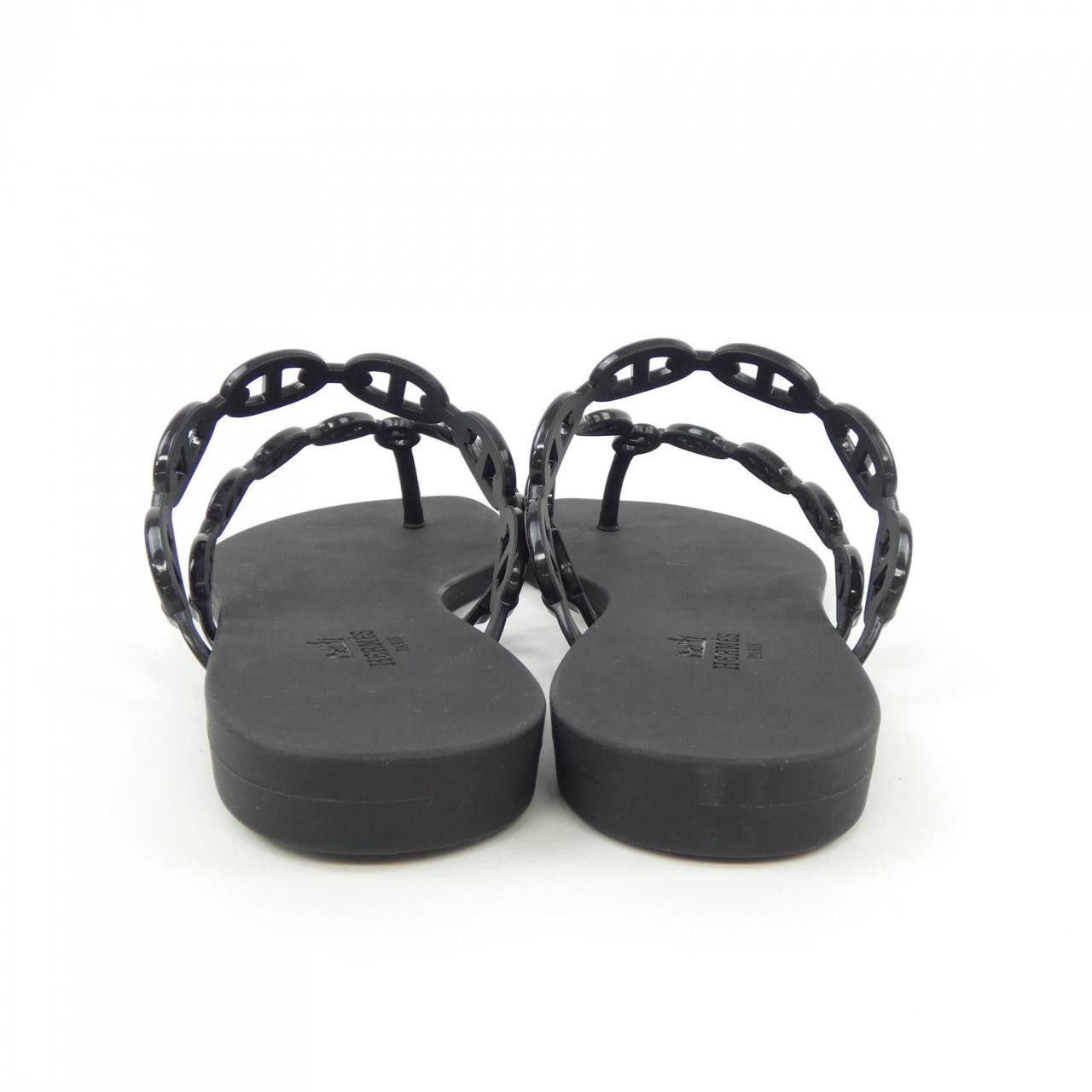 Hermes Hermes 241051Z Thermoplastic Polyurethane Sandals 38