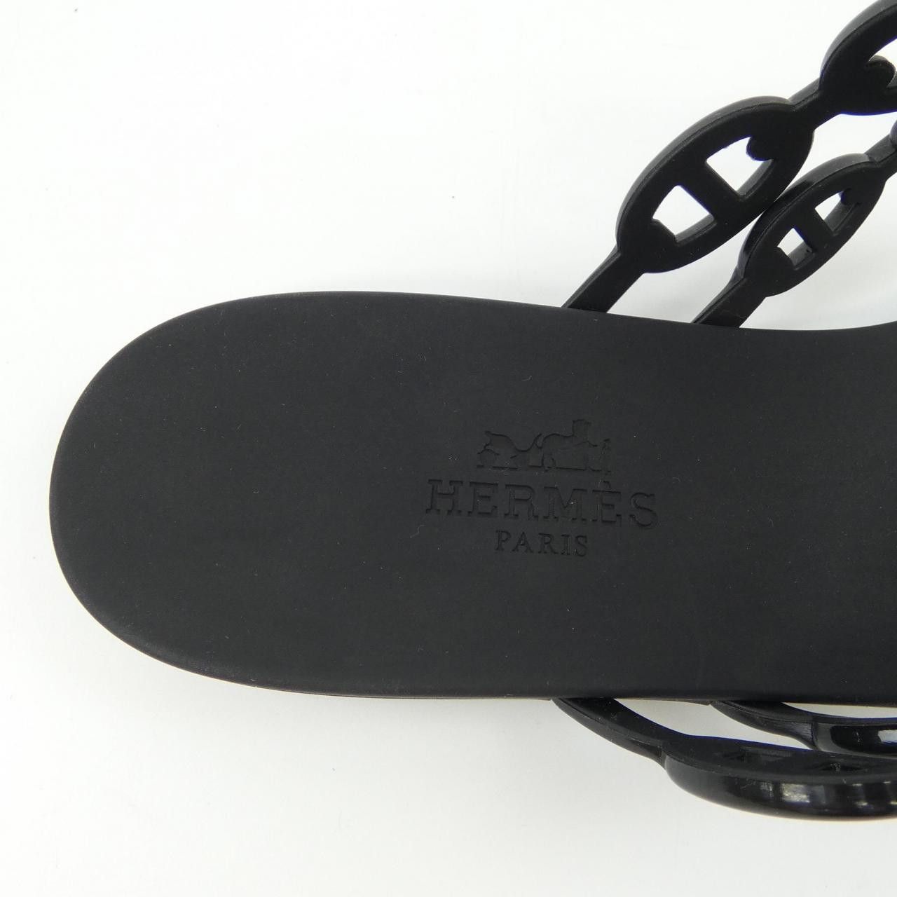 Hermes Hermes 241051Z Thermoplastic Polyurethane Sandals 38