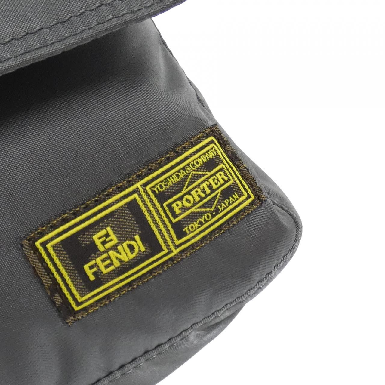 Fendi Fendi Baguette Nylon Waist Bag Others Belt Bag 7VA472 A91S DUTY FREE for USA