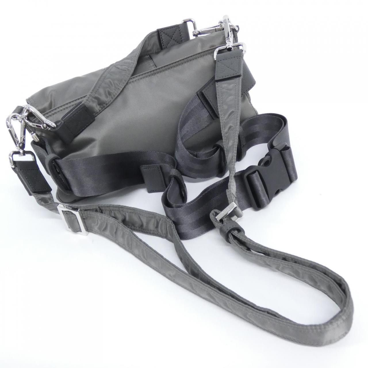 Fendi Fendi Baguette Nylon Waist Bag Others Belt Bag 7VA472 A91S DUTY FREE for USA