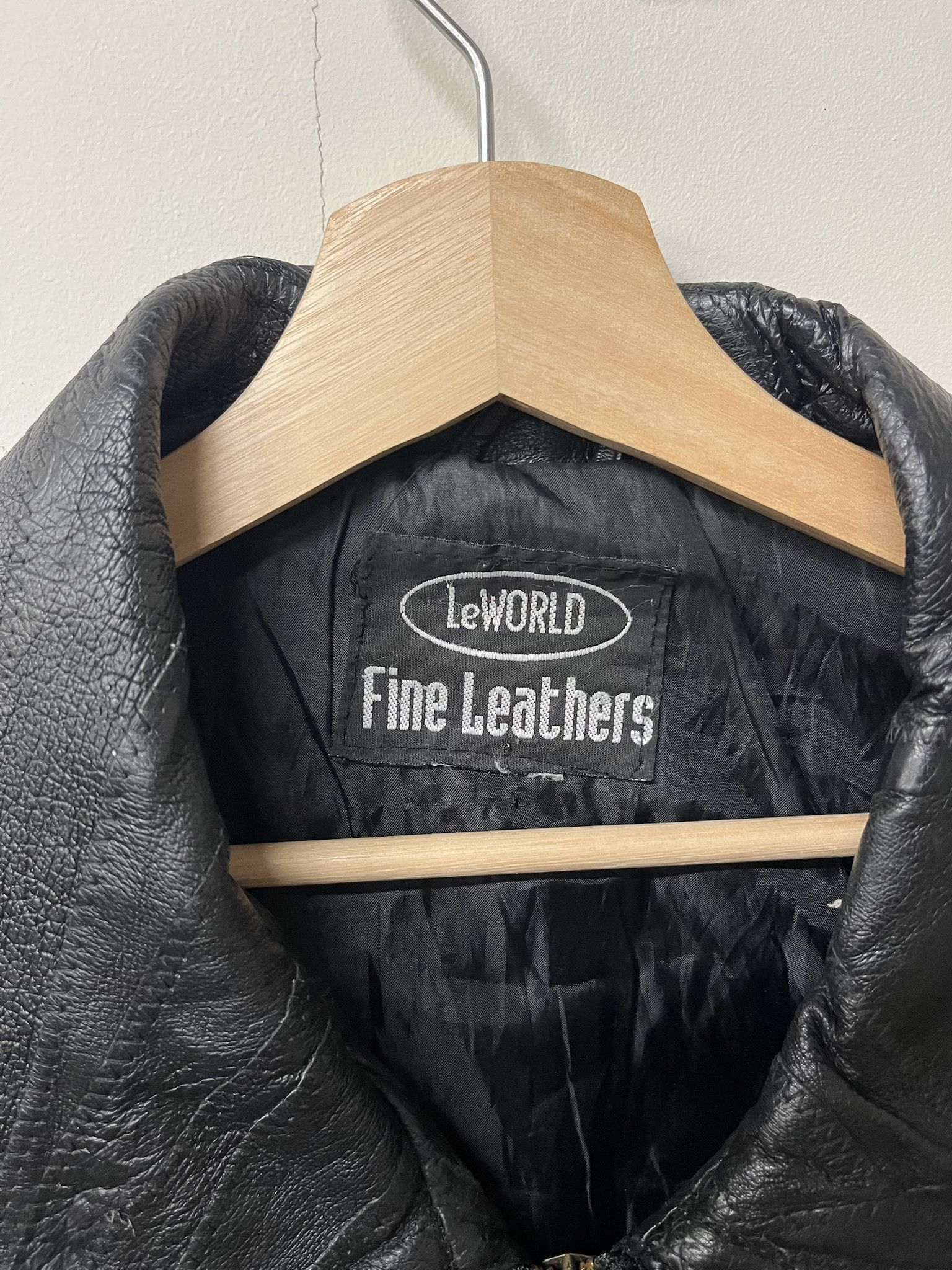 Vintage Vintage 2000s Patchwork Leather Jacket Size L Size US L / EU 52-54 / 3 - 2 Thumbnail