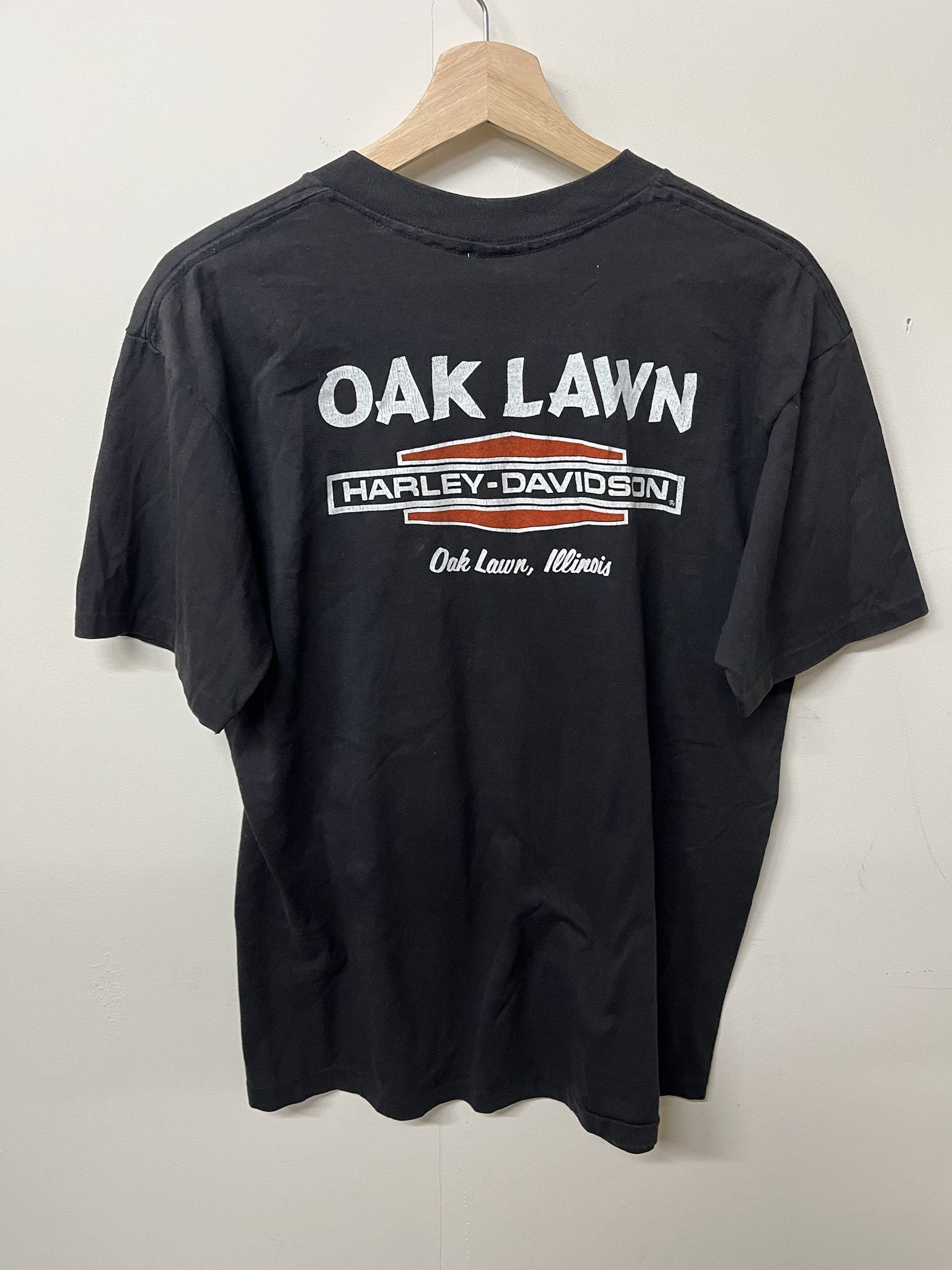 Harley Davidson × Vintage Vintage 1983 Harley Daivdson Beginning of Legend Single Stitch Tee Size XL Size US XL / EU 56 / 4 - 4 Thumbnail