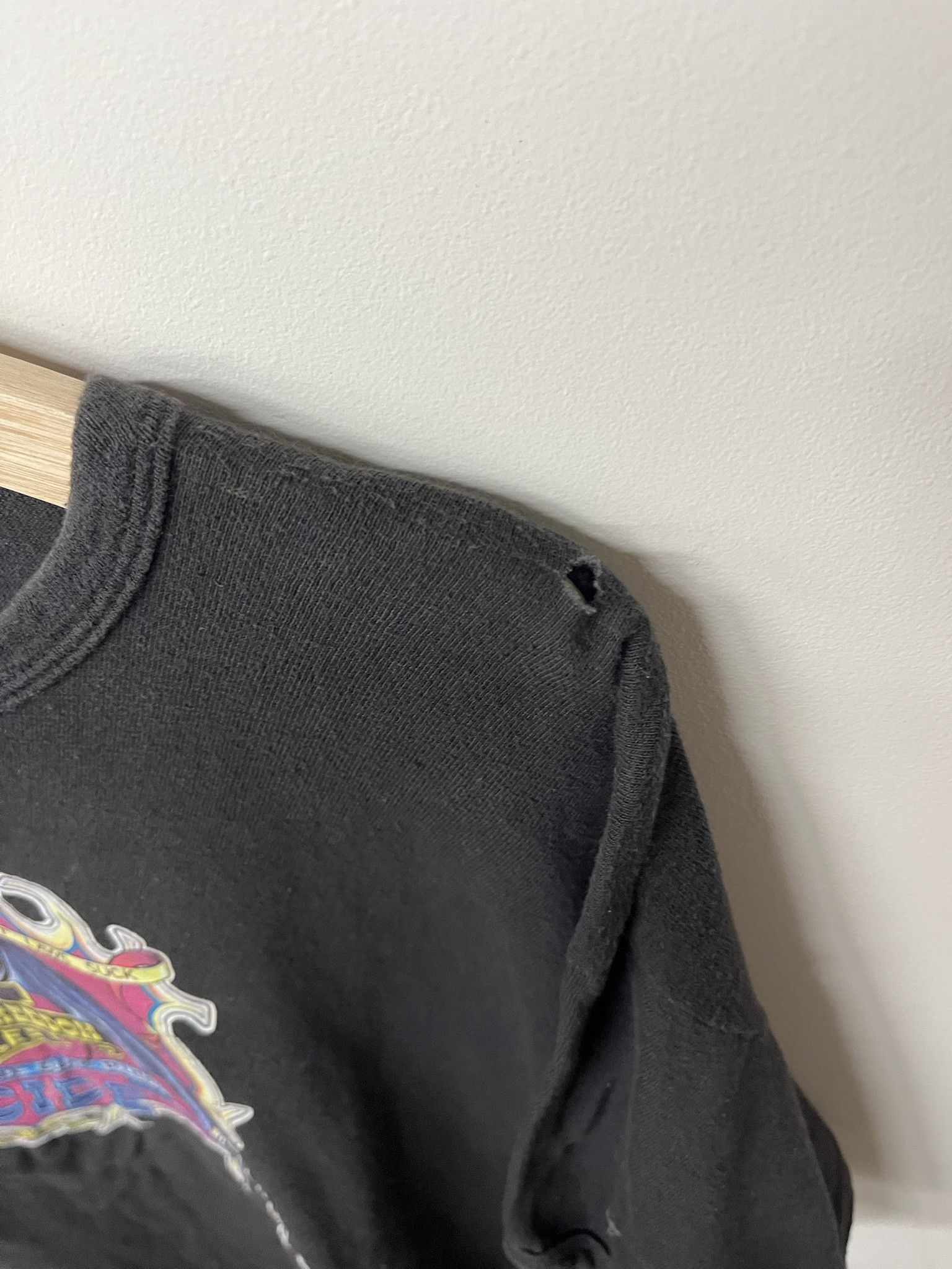 Harley Davidson × Vintage VIntage 1980s Harley Davidson Helmet Laws Suck Legalize Freedom Single Stitch Tee Size L Size US L / EU 52-54 / 3 - 2 Thumbnail