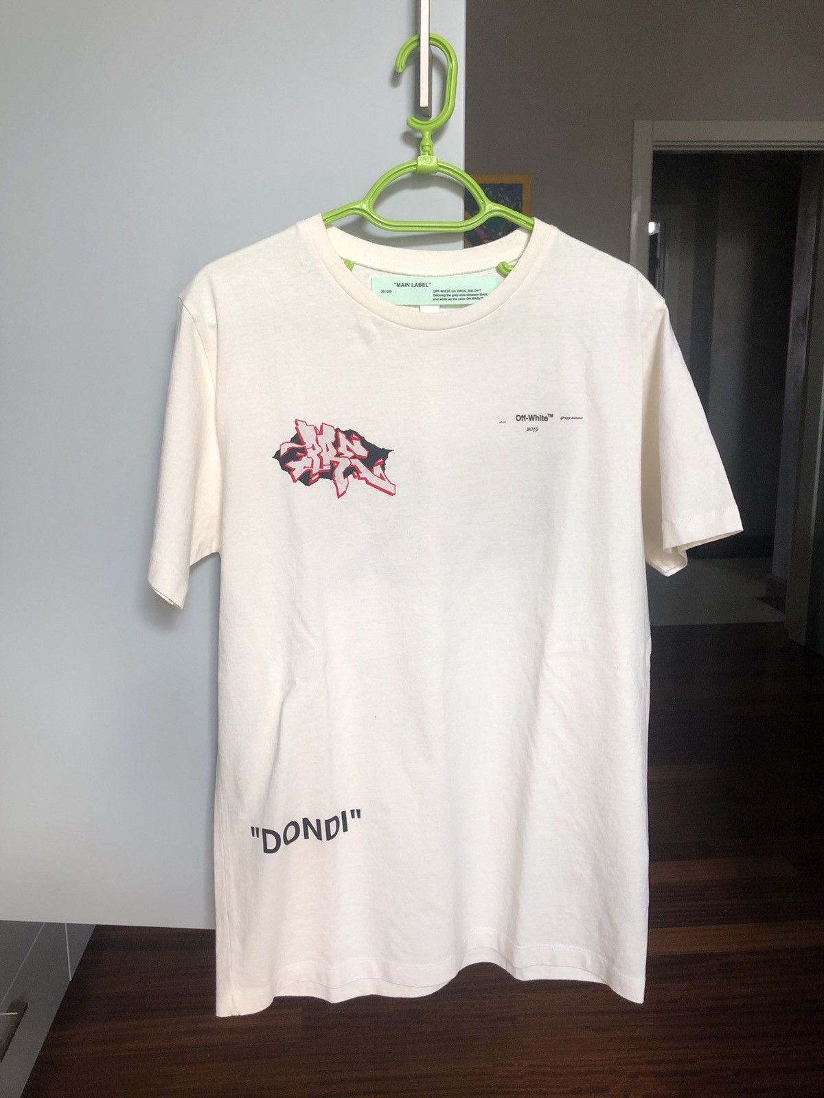 Off White Off white Dondi Graffiti T Grailed