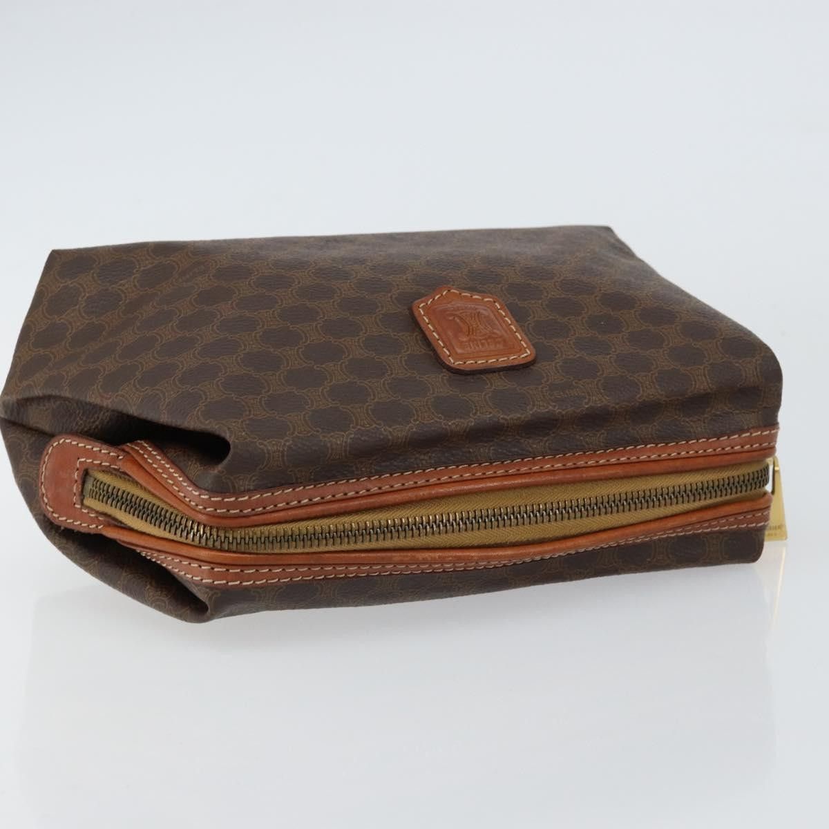 Celine Celine Macadam Pochette Canvas and Leather Size ONE SIZE - 12 Thumbnail