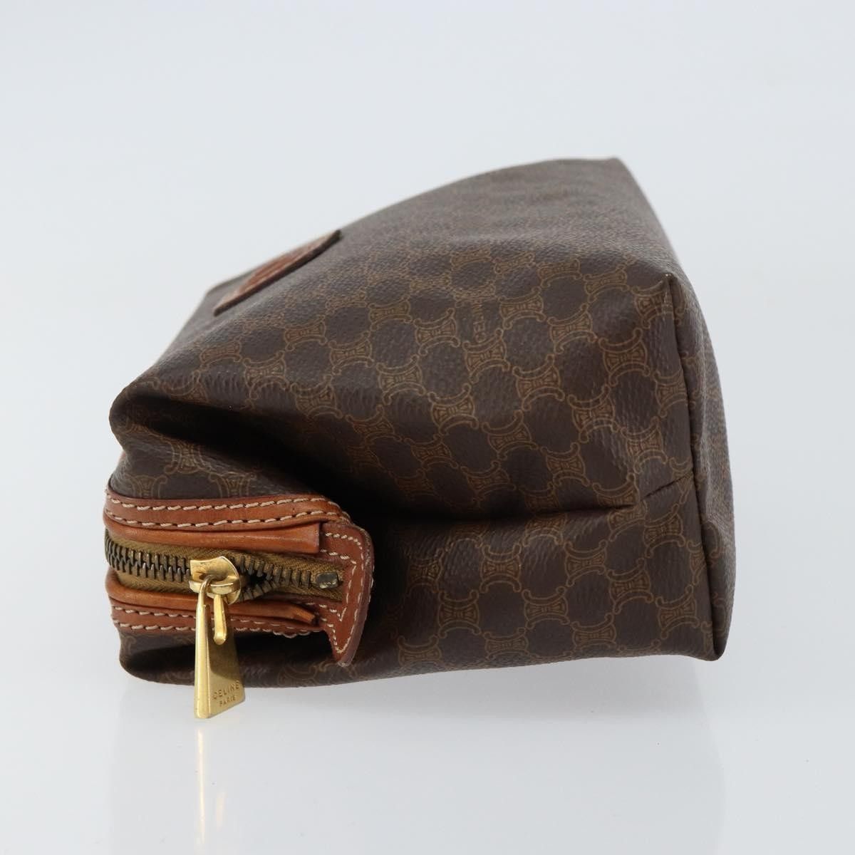 Celine Celine Macadam Pochette Canvas and Leather Size ONE SIZE - 4 Thumbnail