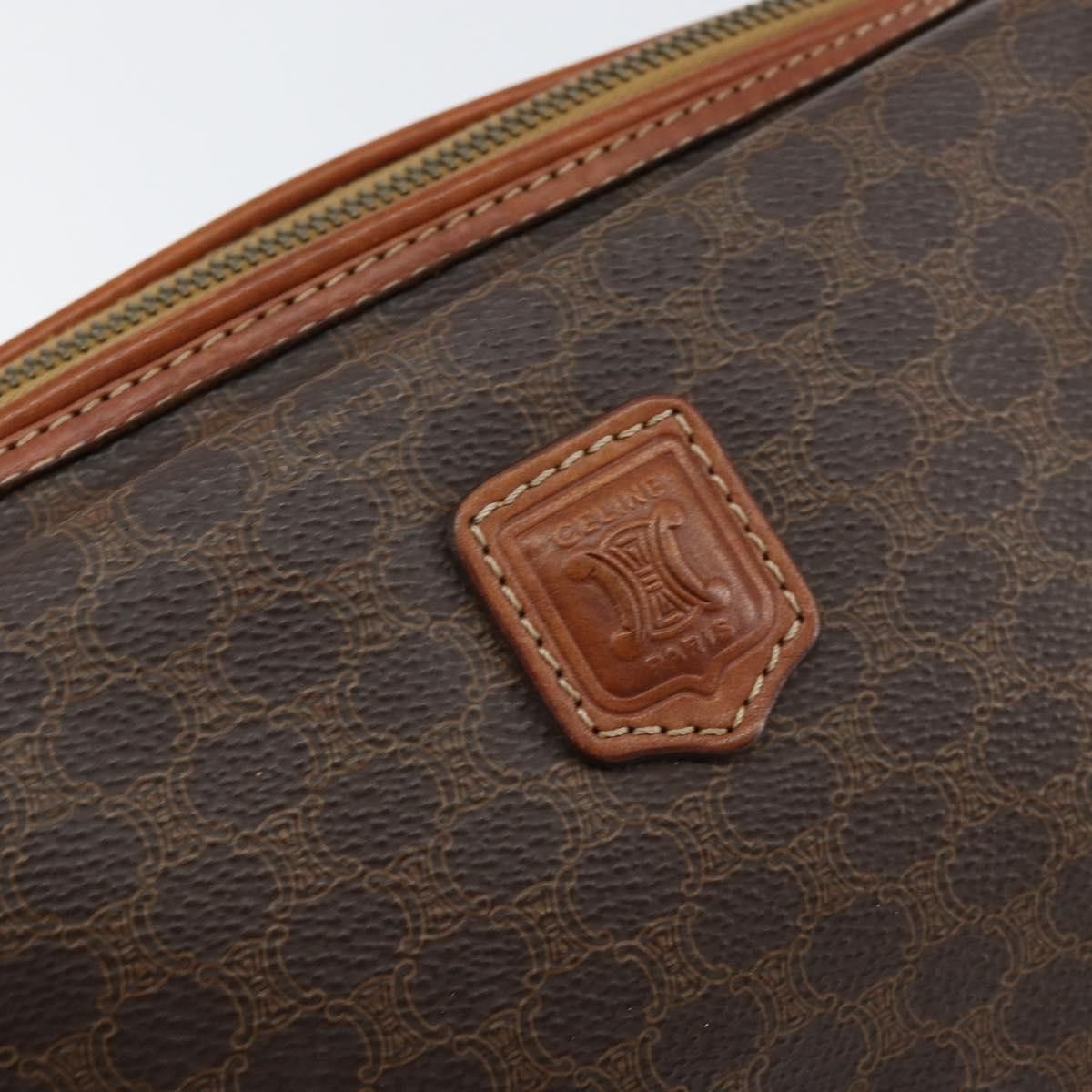 Celine Celine Macadam Pochette Canvas and Leather Size ONE SIZE - 14 Thumbnail