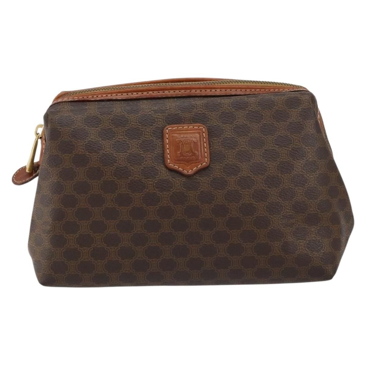 Celine Celine Macadam Pochette Canvas and Leather Size ONE SIZE - 16 Thumbnail