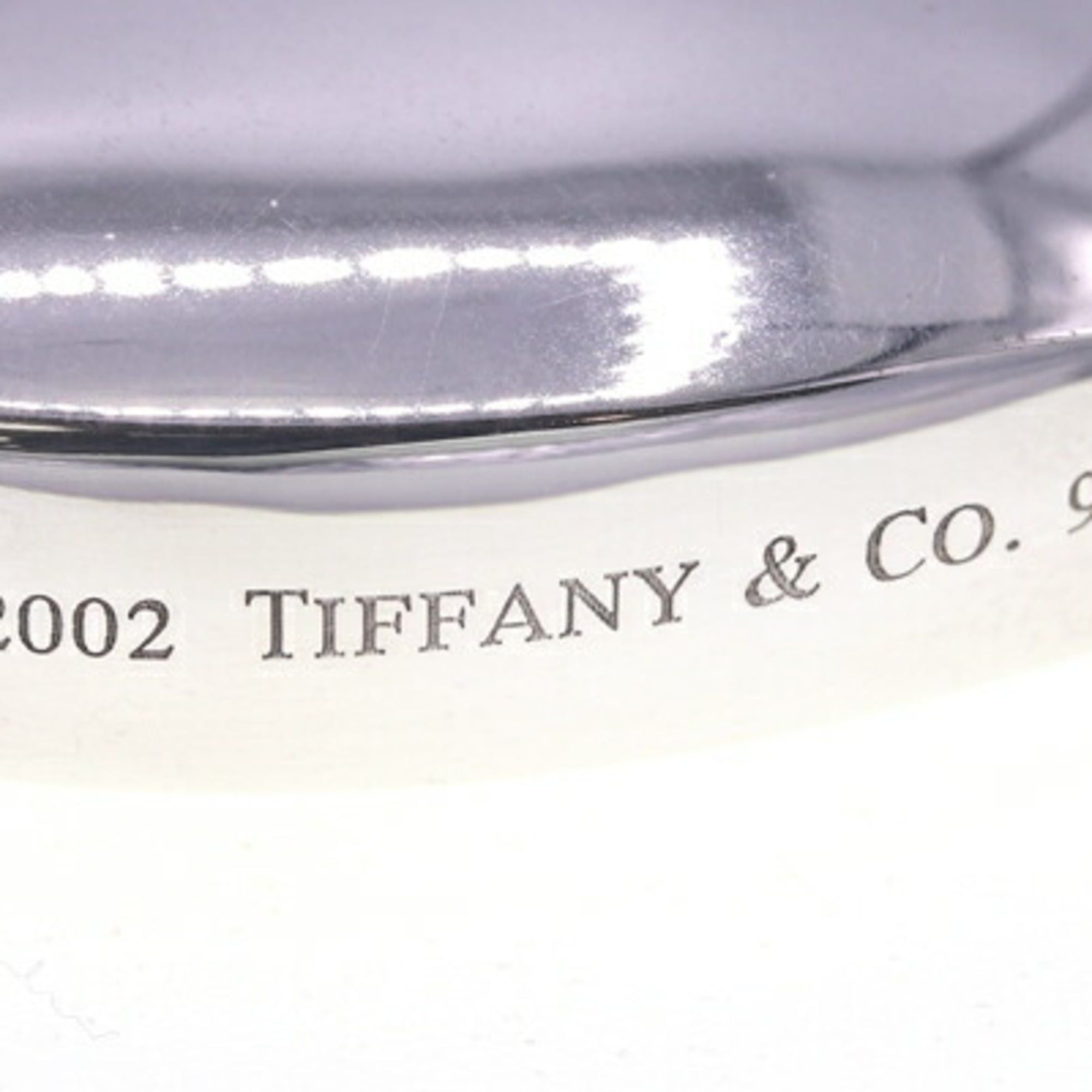 Tiffany & Co. Tiffany & Co. Heart Key Ring, Silver, Red, SV, Sterling Silver 925, Rubber Keychain, Bag Charm, Cadena, Women's, TIFFANY CO. Size ONE SIZE - 4 Thumbnail