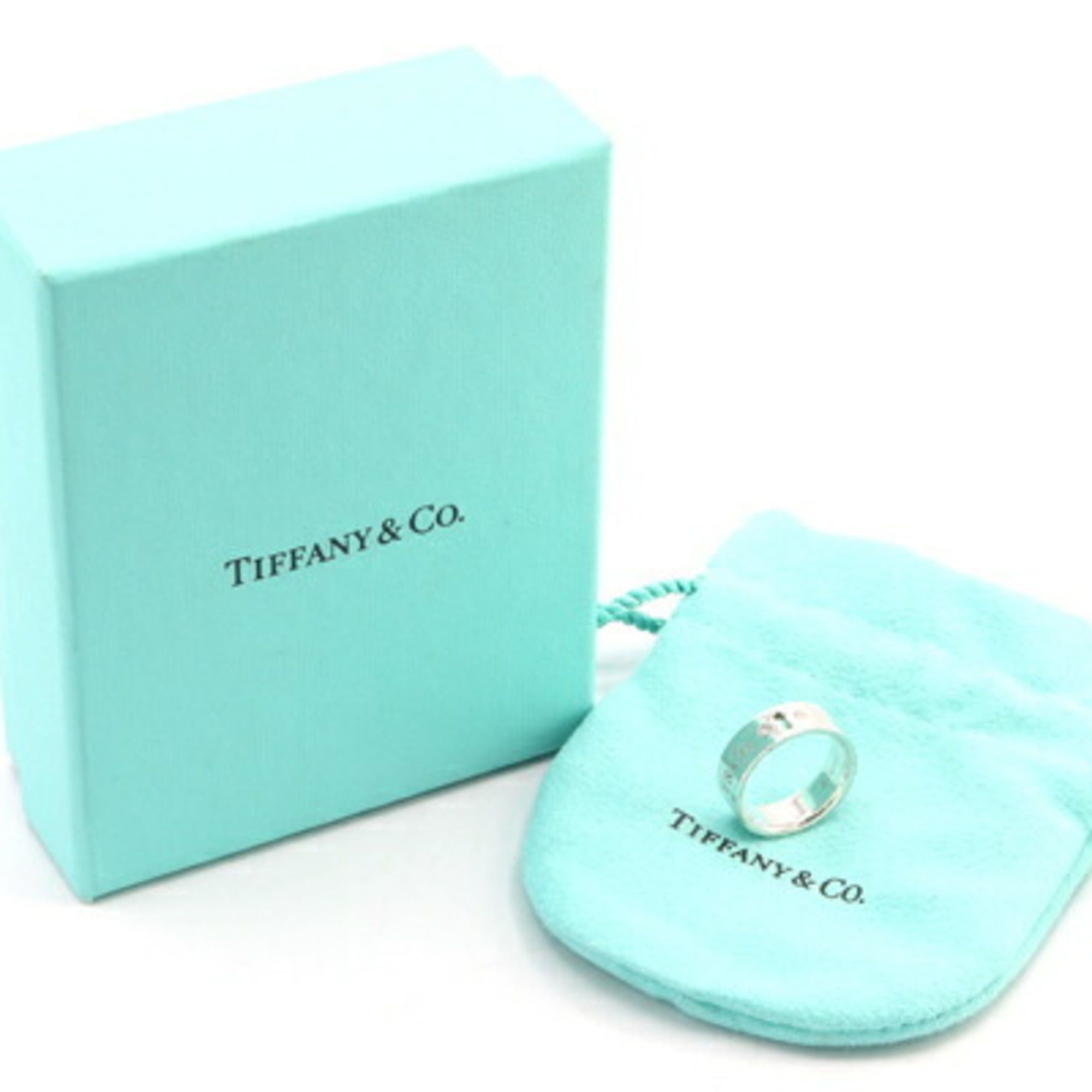 Tiffany & Co. Tiffany & Co. Rock Ring, 2-Piece Diamond, Sterling Silver 925, US Size 5.5-6/7.5, Women's, TIFFANY CO. Size ONE SIZE - 8 Thumbnail