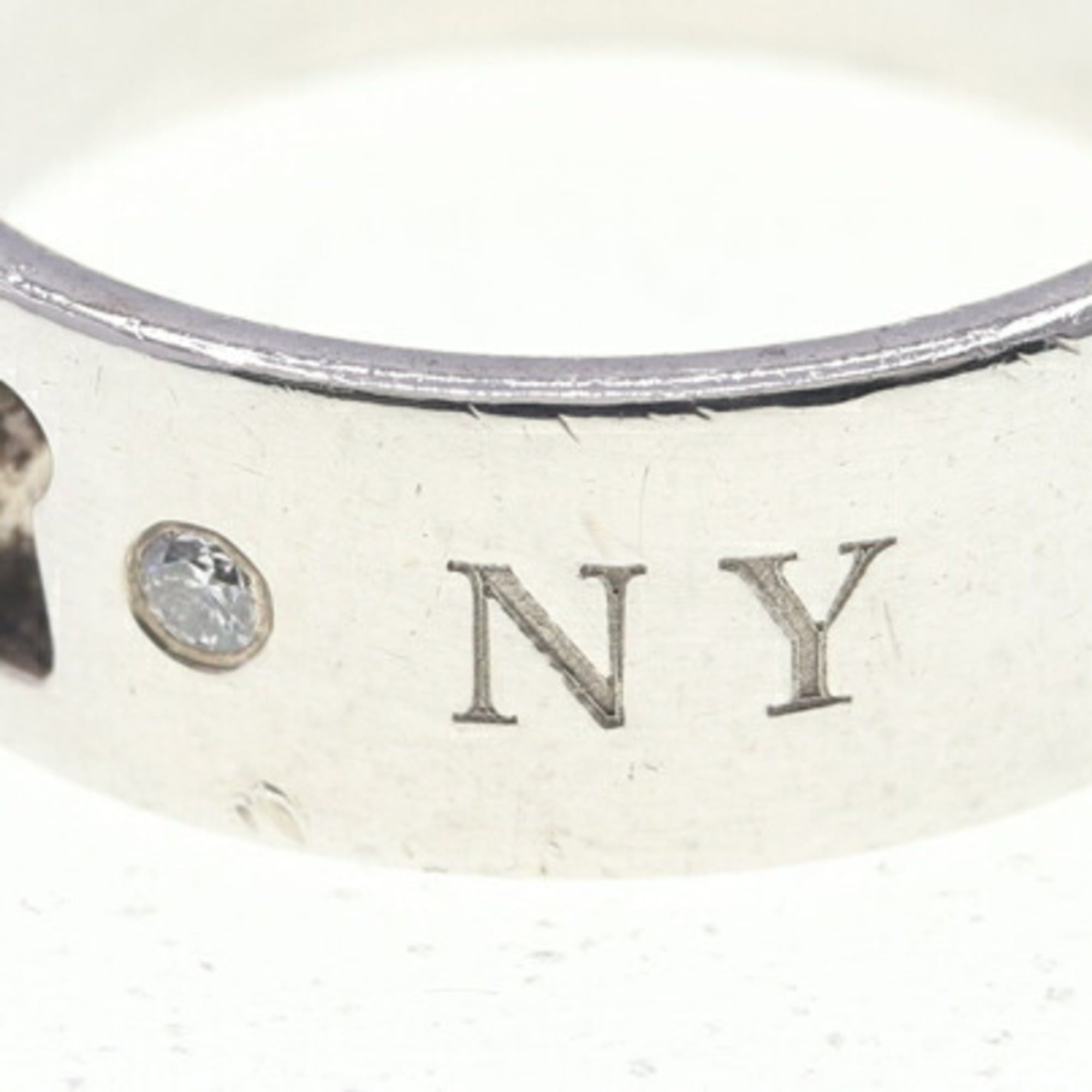 Tiffany & Co. Tiffany & Co. Rock Ring, 2-Piece Diamond, Sterling Silver 925, US Size 5.5-6/7.5, Women's, TIFFANY CO. Size ONE SIZE - 5 Thumbnail