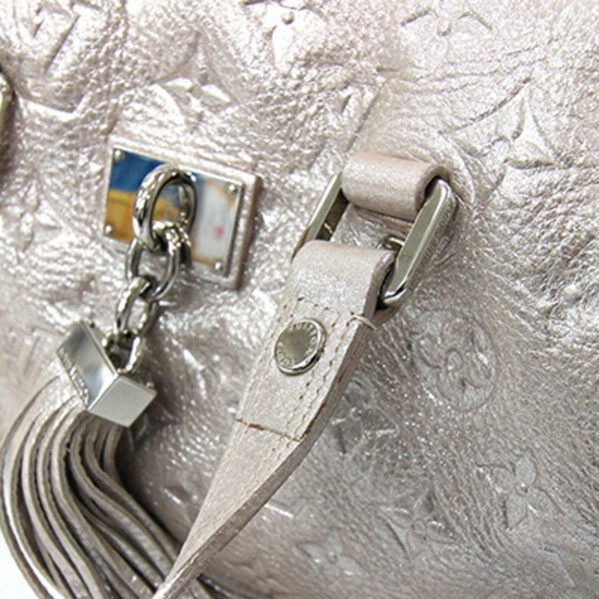 Louis Vuitton Monogram Shima Comet Handbag M95818 Beige Tassel Light Pink Women's LOUIS VUITTON
