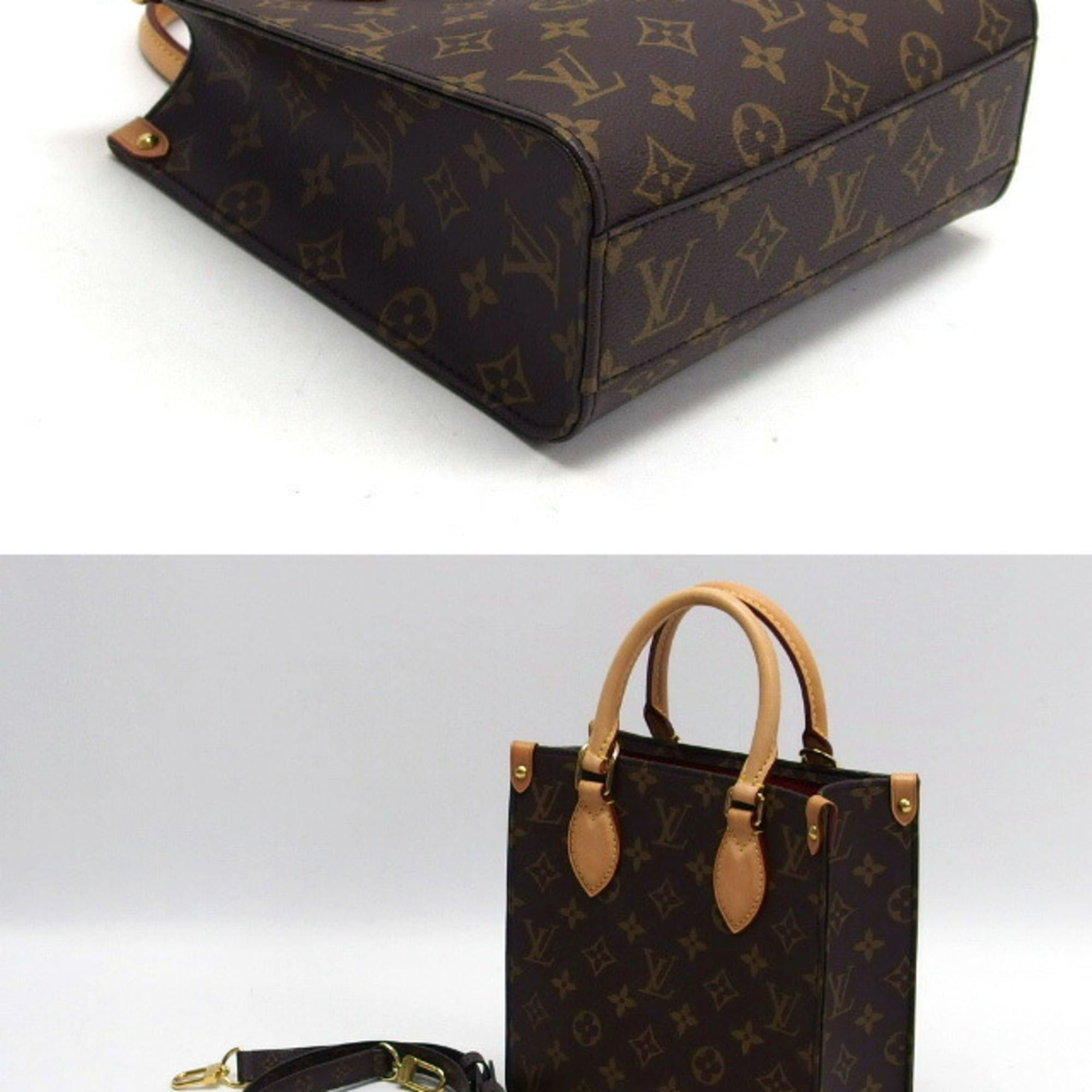 Louis Vuitton Louis Vuitton Monogram Sac Plat BB Mini Shoulder Bag M46265 Size ONE SIZE - 4 Thumbnail