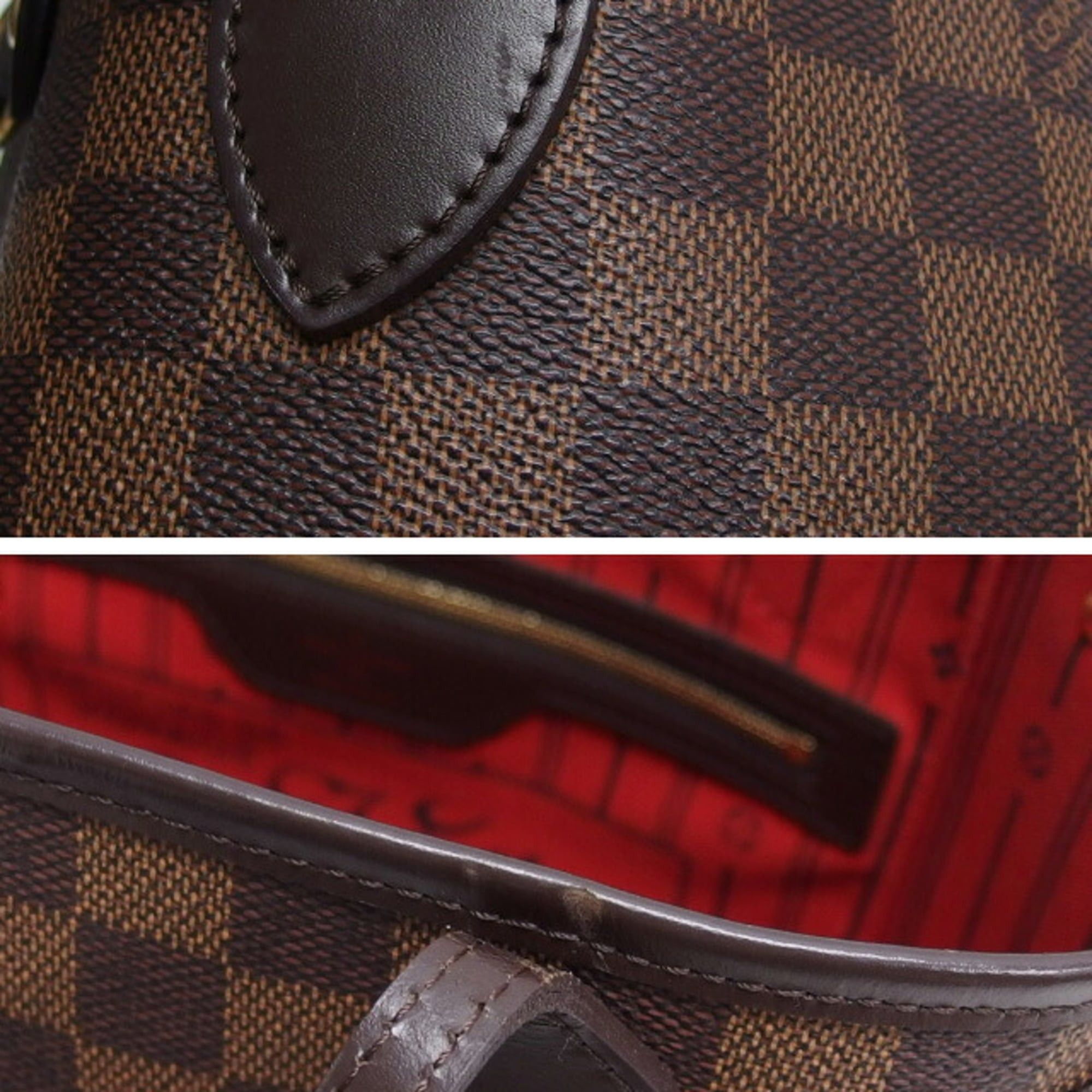 Louis Vuitton Louis Vuitton Damier Neverfull PM Tote Bag N51109 Size ONE SIZE - 6 Thumbnail