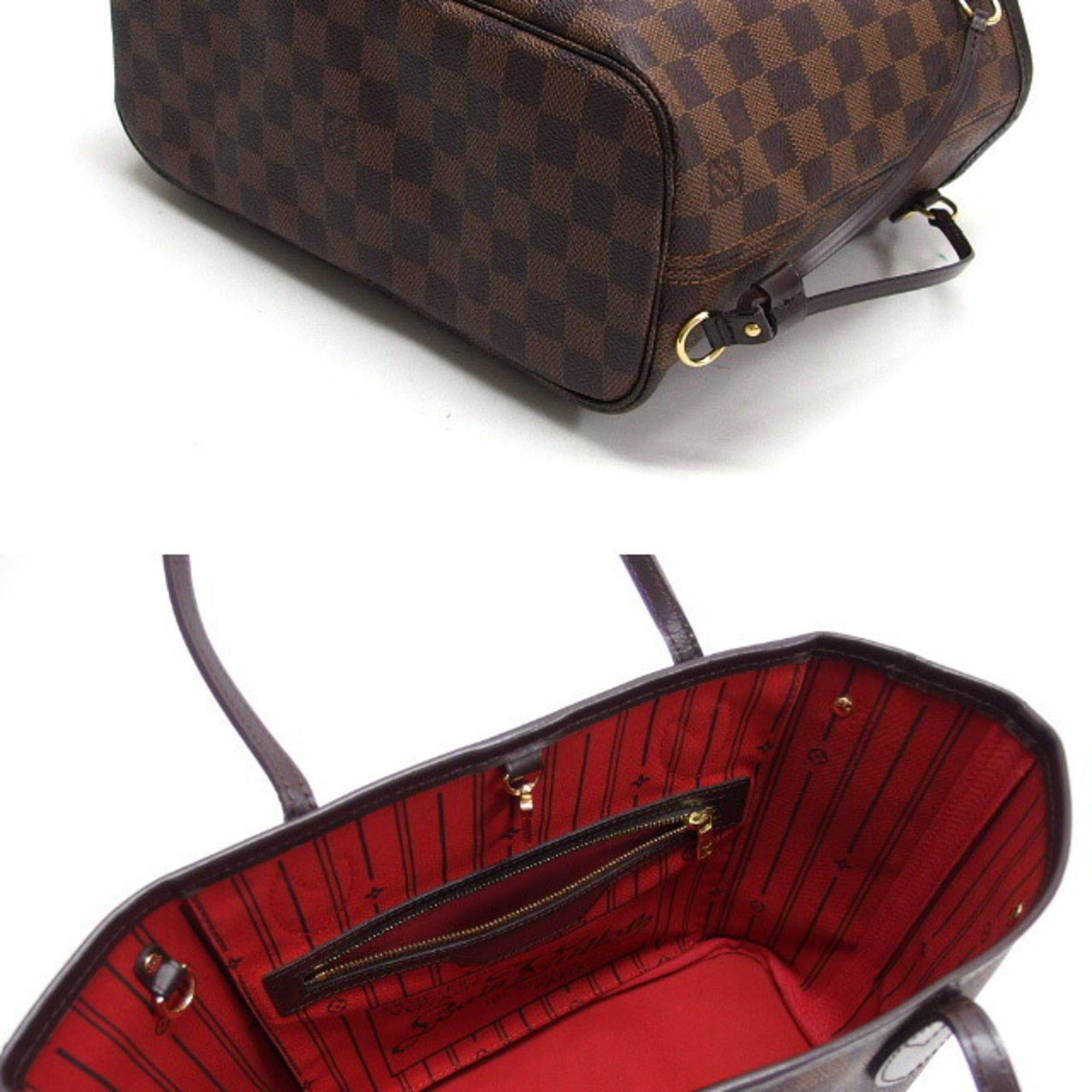 Louis Vuitton Louis Vuitton Damier Neverfull PM Tote Bag N51109 Size ONE SIZE - 4 Thumbnail