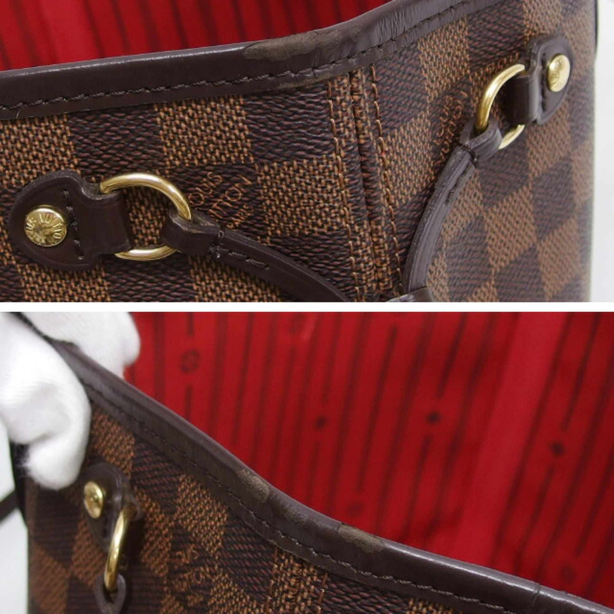 Louis Vuitton Louis Vuitton Damier Neverfull PM Tote Bag N51109 Size ONE SIZE - 7 Thumbnail