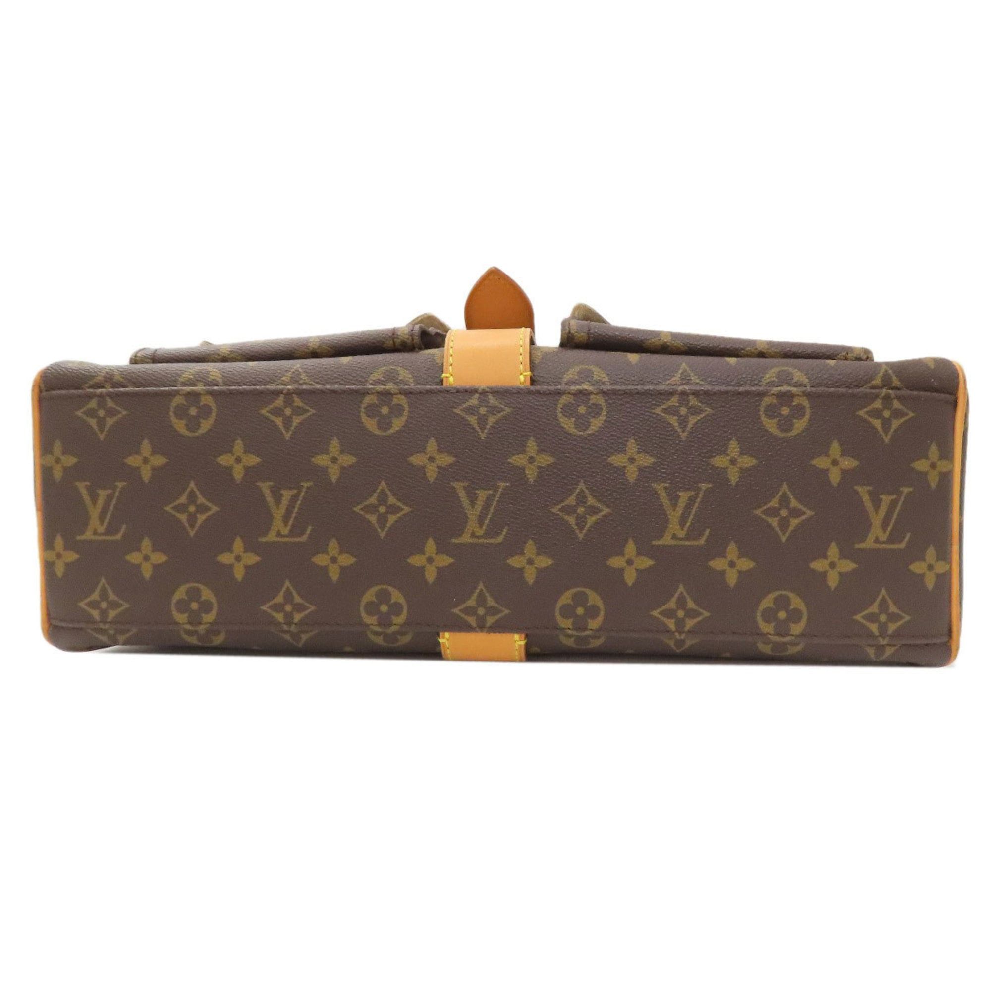 Louis Vuitton Louis Vuitton M40025 Manhattan GM Handbag Monogram Canvas Women's LOUIS VUITTON Size ONE SIZE - 4 Thumbnail